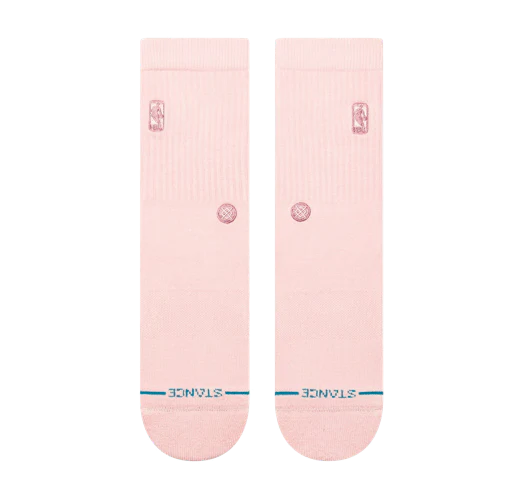 Stance NBA Logoman Pink Wash Socks - Image 2