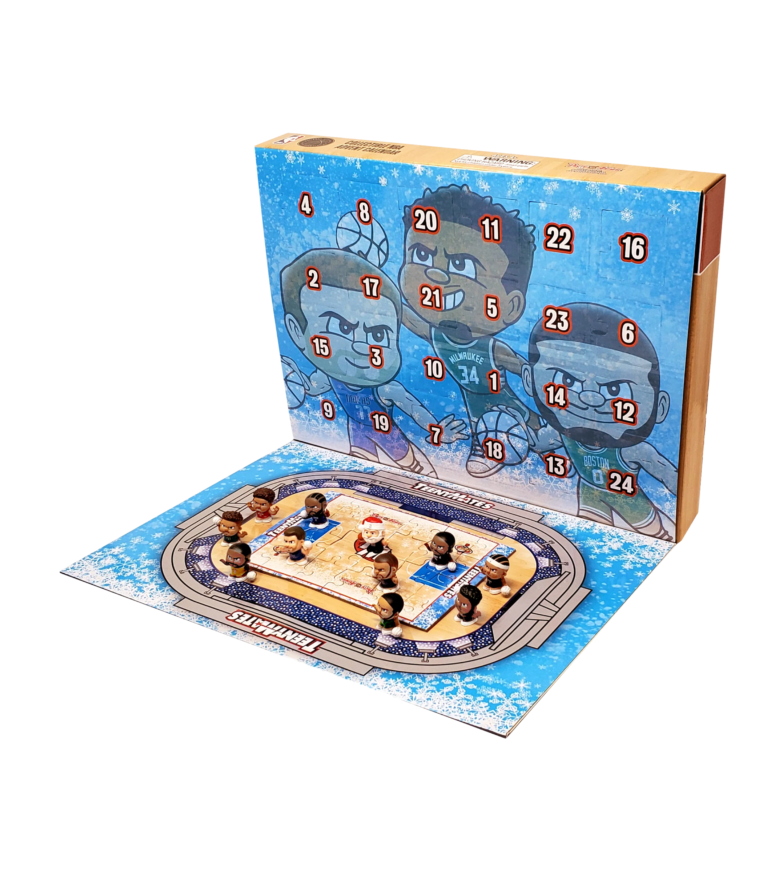 NBA Teenymates 2024 Advent Calendar - Image 4