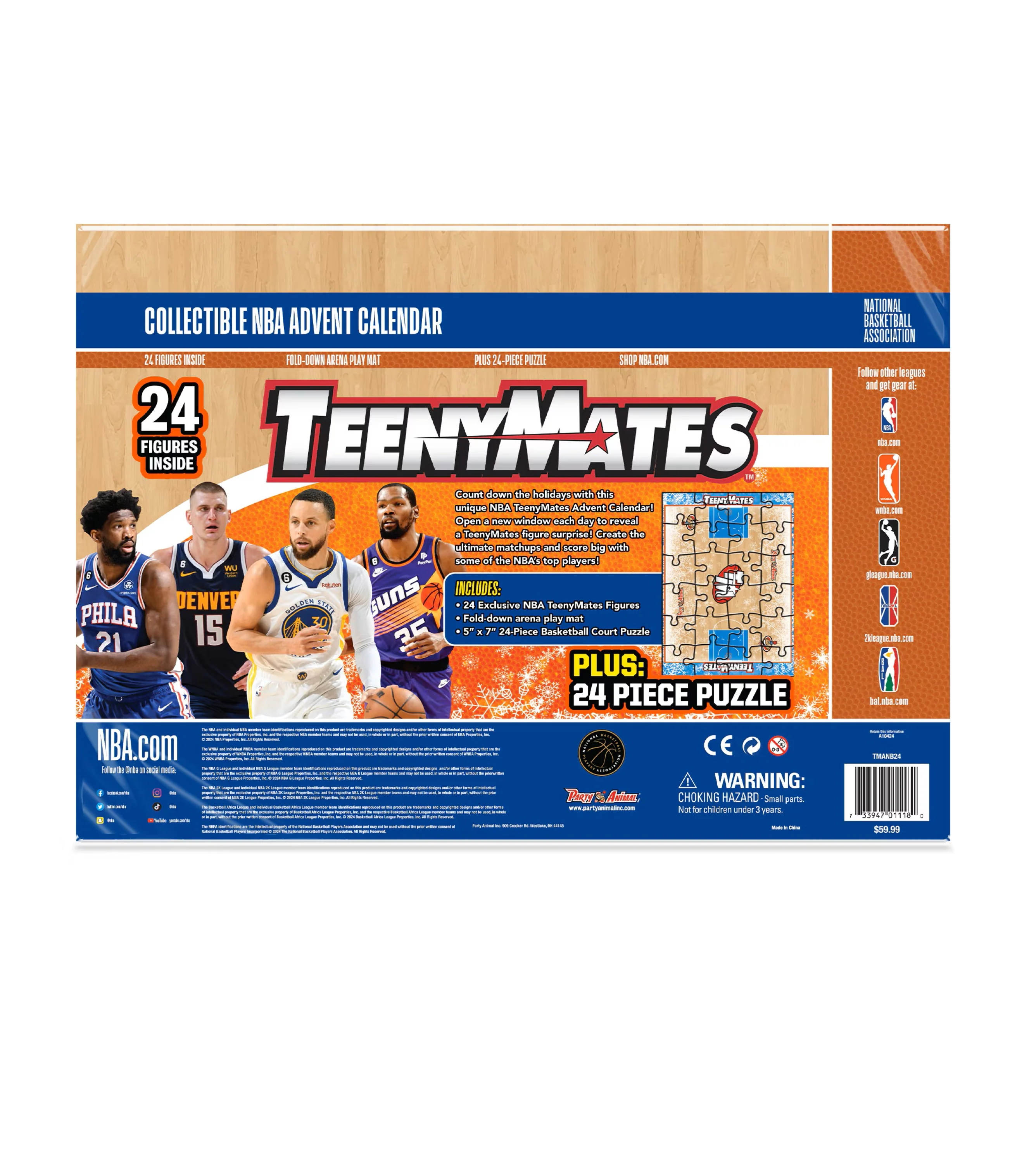 NBA Teenymates 2024 Advent Calendar - Image 7