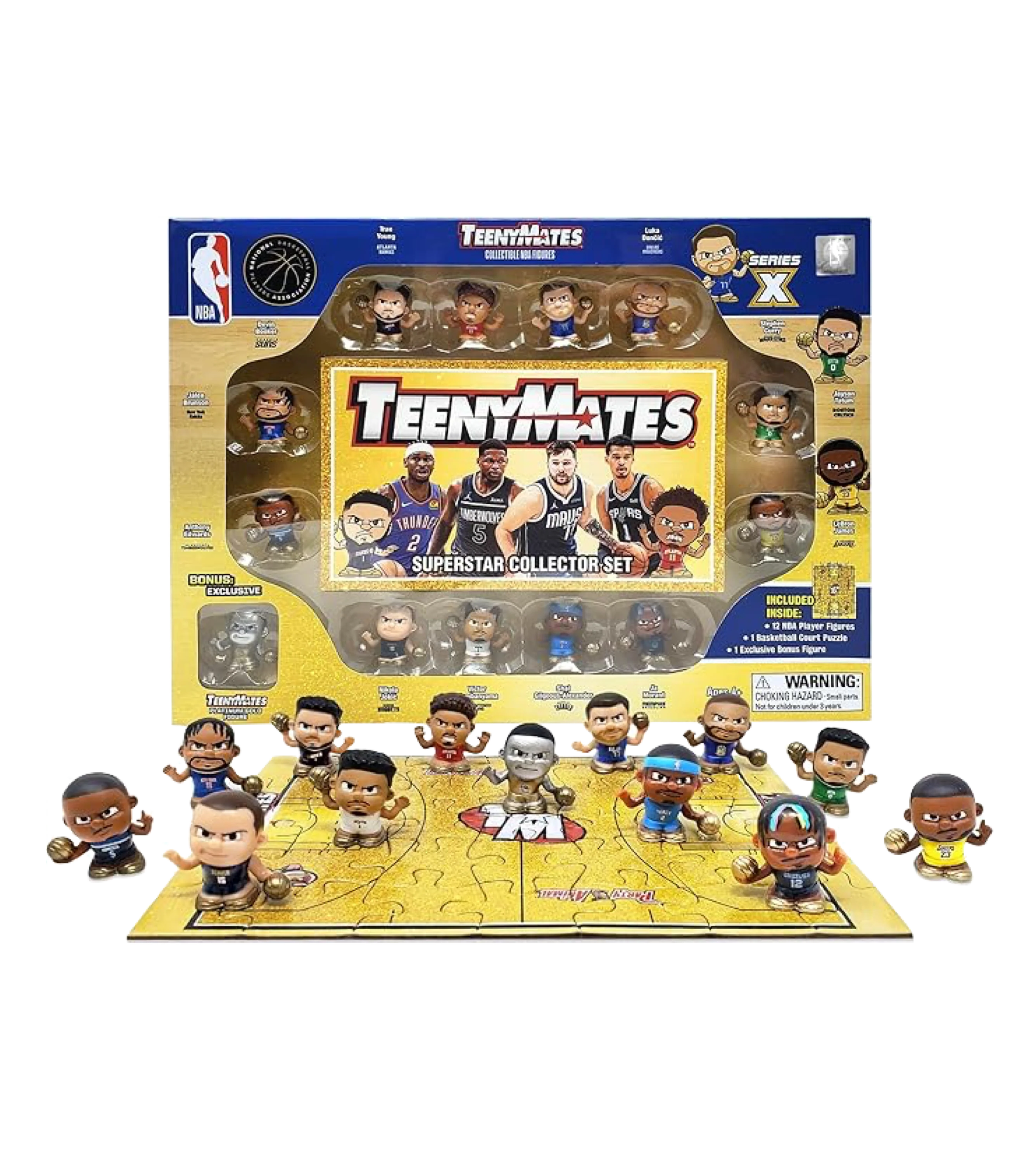 NBA Teenymates Figurine Series X Superstar Collector Set - Image 2