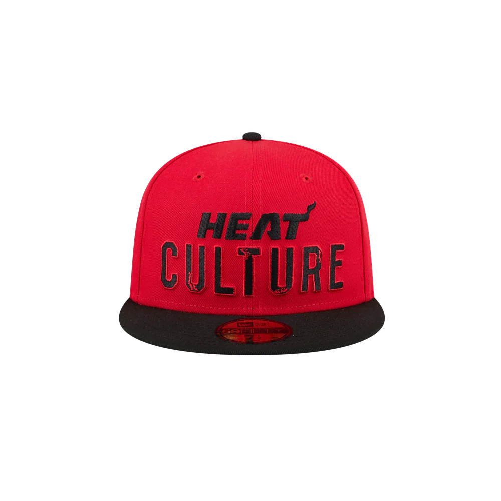 New Era HEAT Culture: Blood Red Fitted