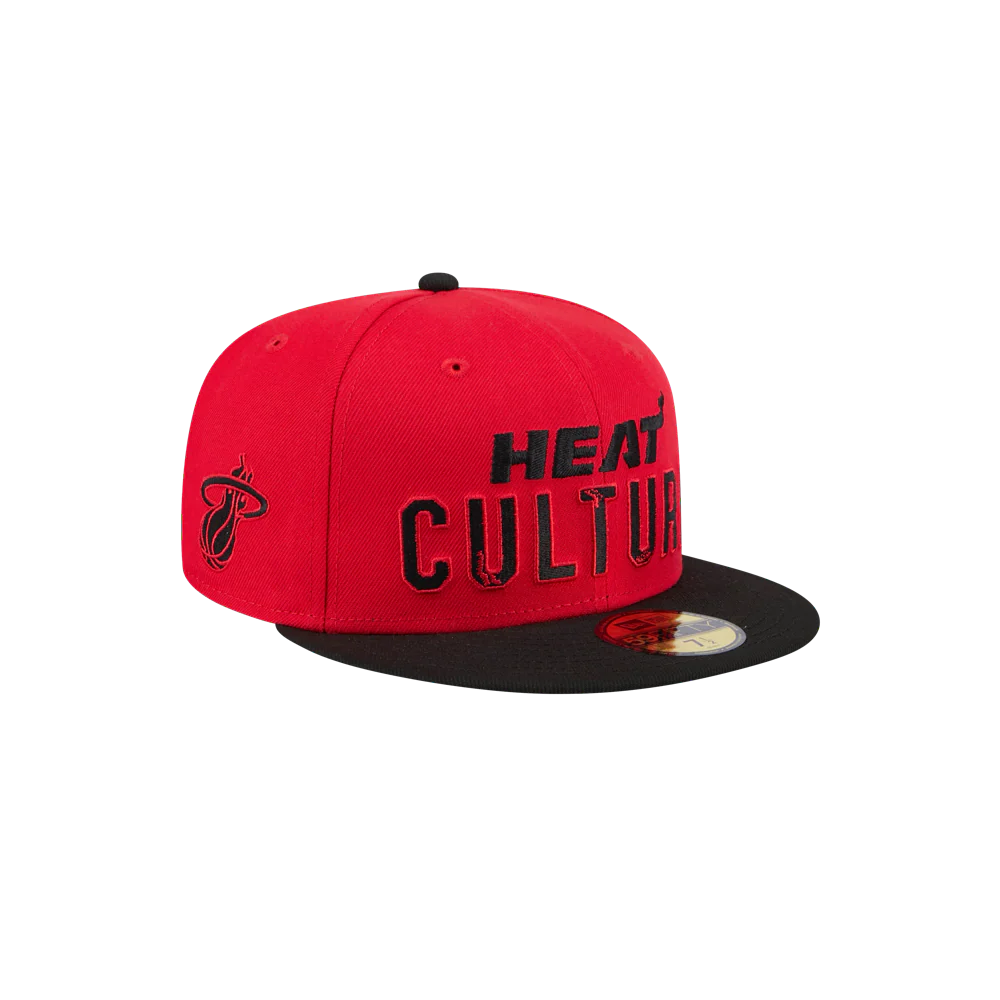 New Era HEAT Culture: Blood Red Fitted - Image 3