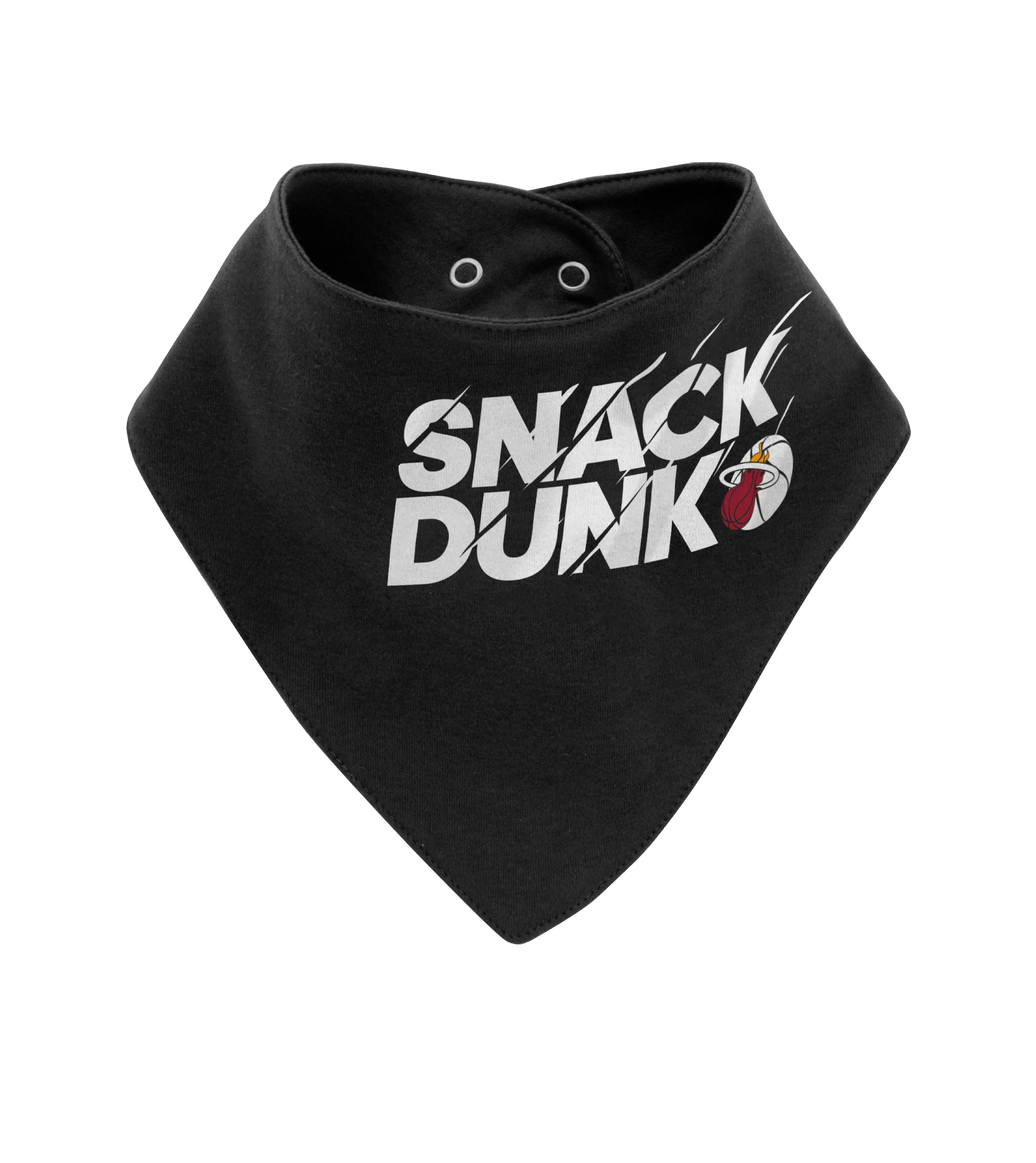 Miami HEAT Newborn Let's Play Creeper/Bib/Bootie Set - Image 3
