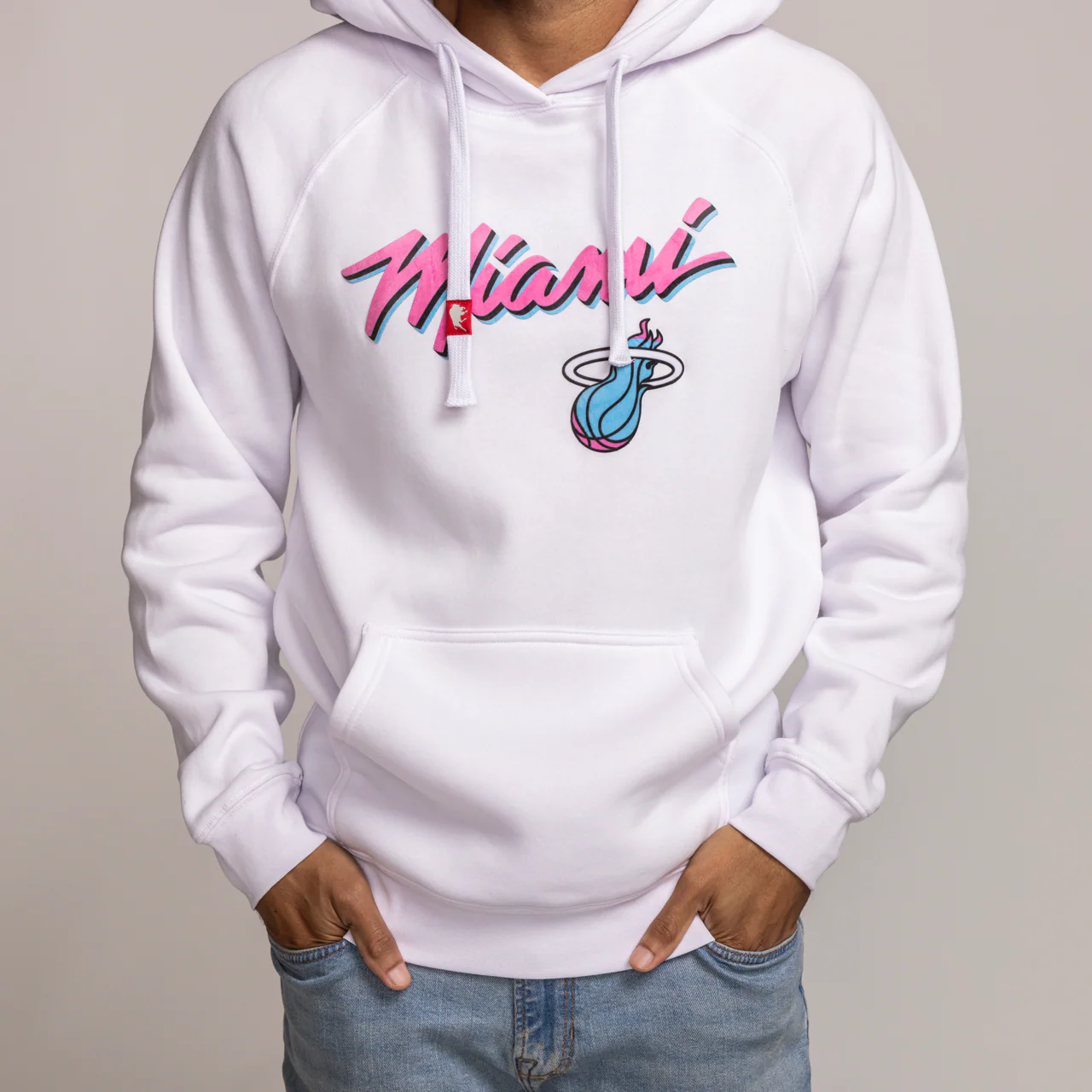 Sportiqe Miami HEAT Original Vice Olsen Hoodie - Image 2