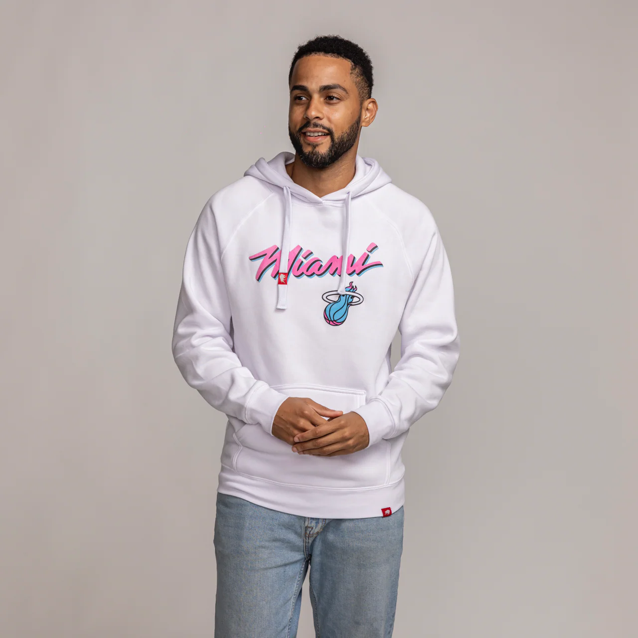 Sportiqe Miami HEAT Original Vice Olsen Hoodie - Image 4