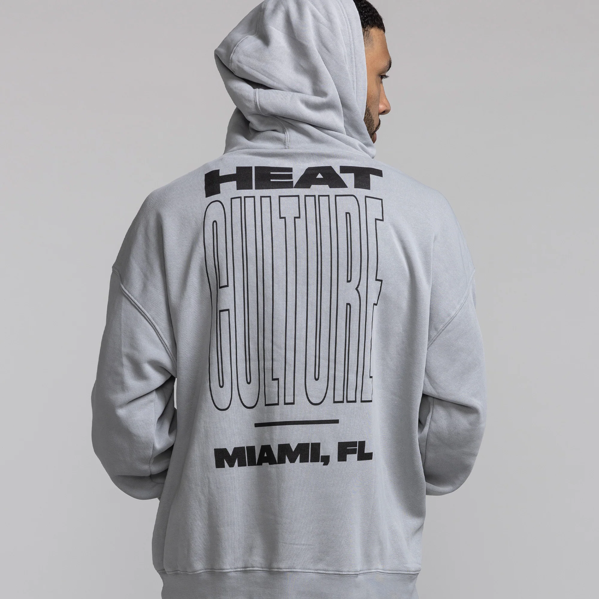 Court Culture HEAT Culture Unisex Grey Hoodie - Image 2