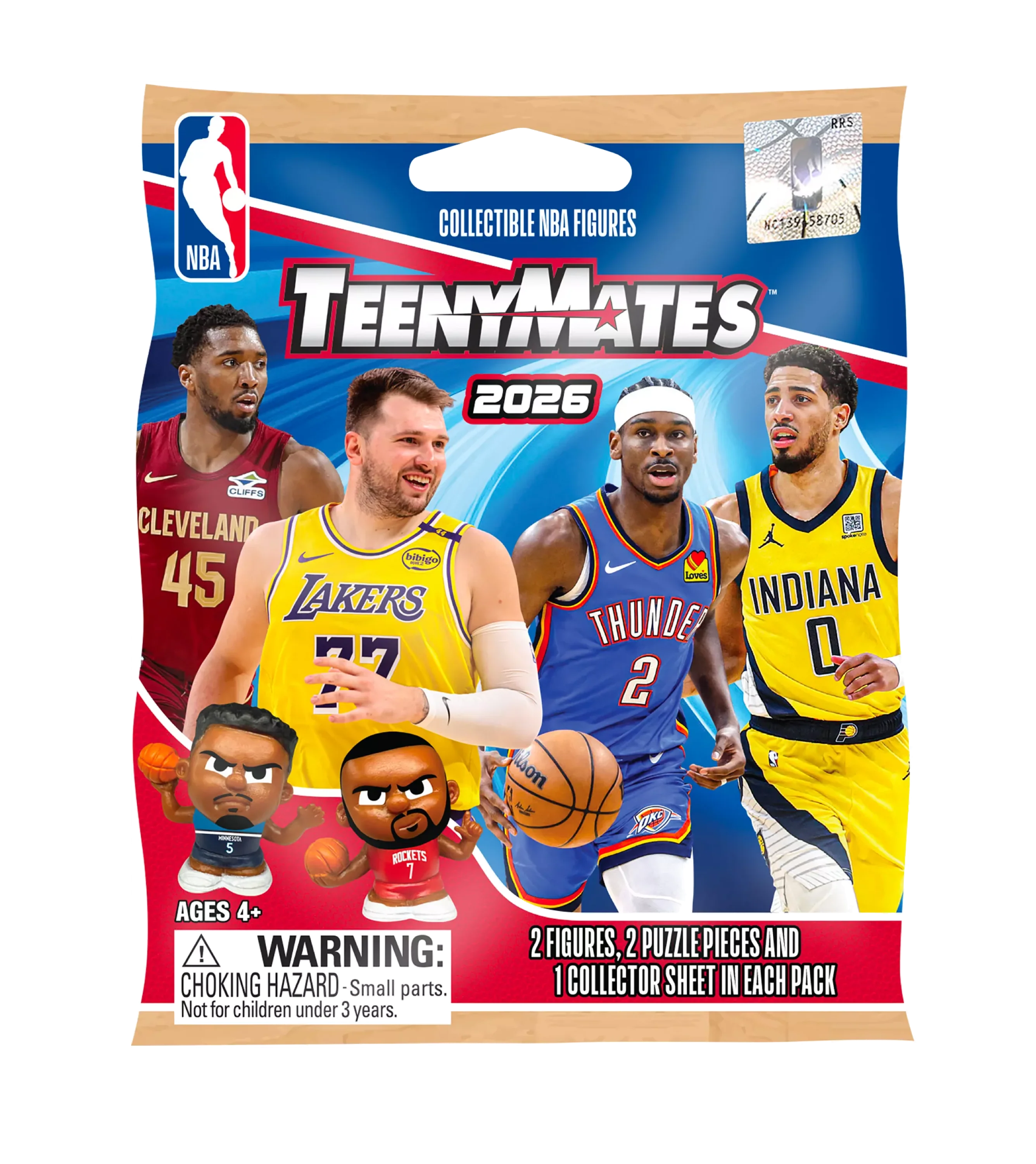 Party Animal TeenyMates NBA League Blind Pack Series 8