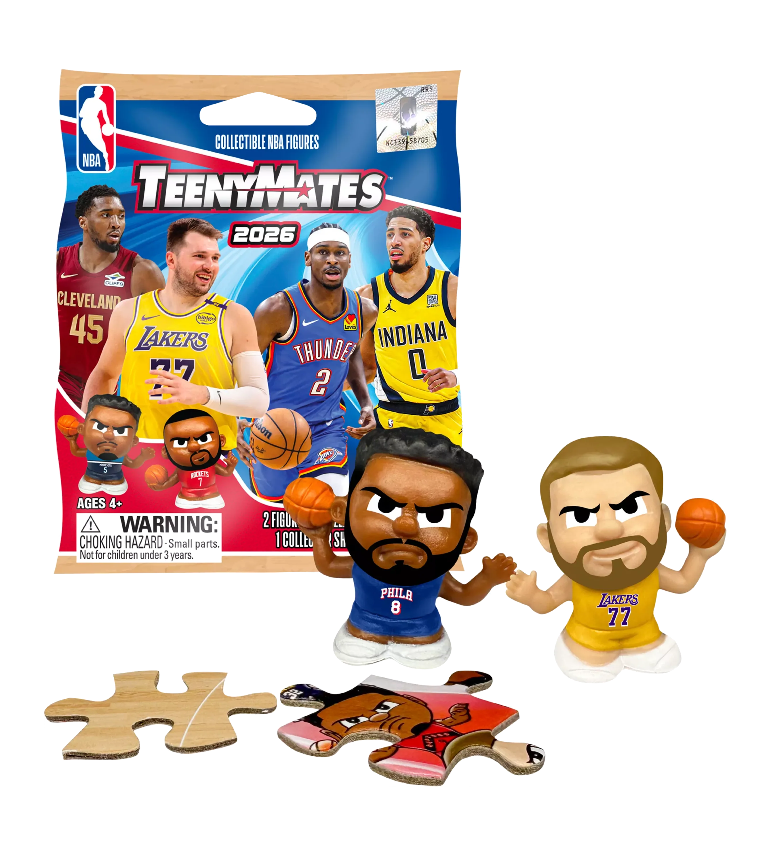Party Animal TeenyMates NBA League Blind Pack Series 8 - Image 2