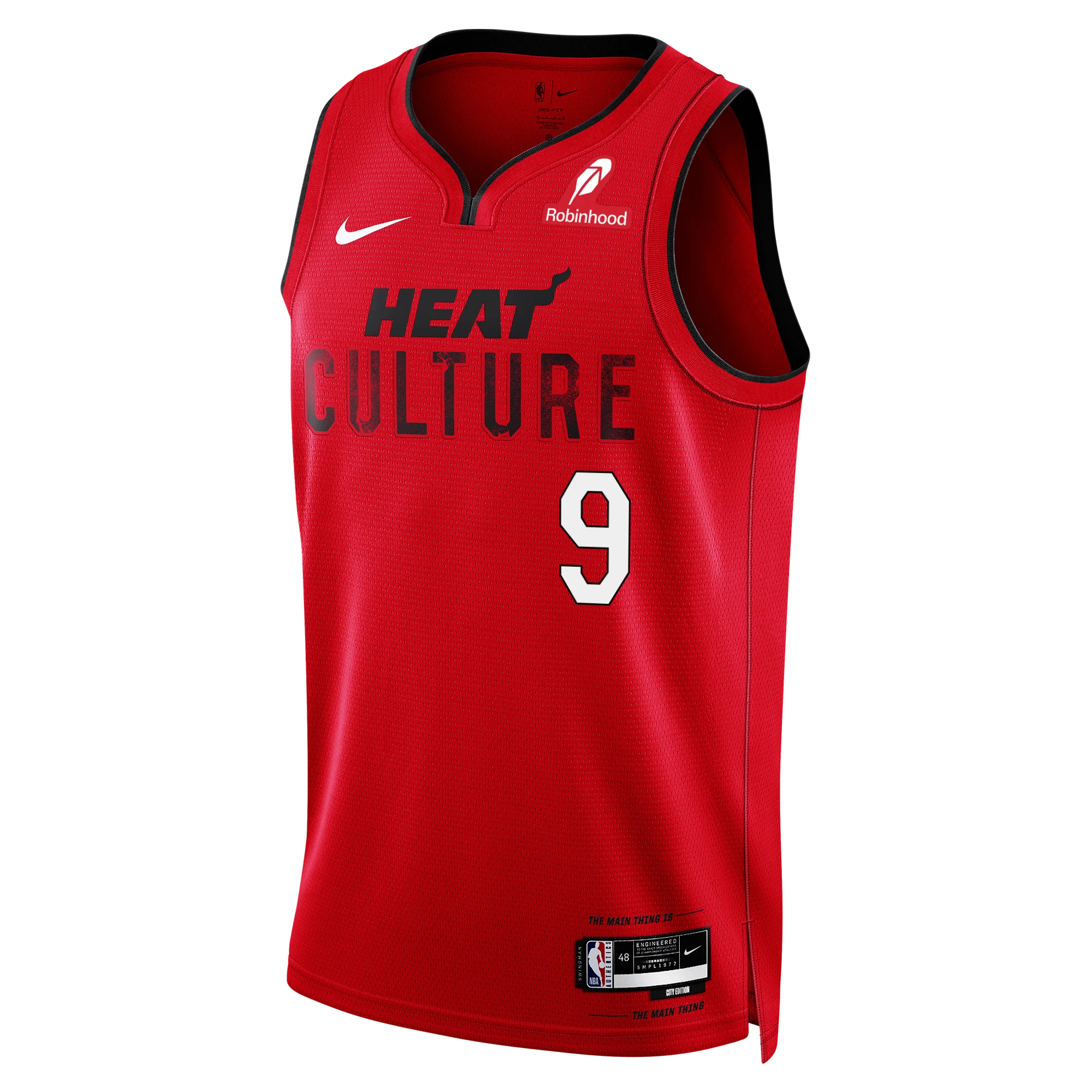 Pelle Larsson Nike HEAT Culture: Blood Red Swingman Jersey