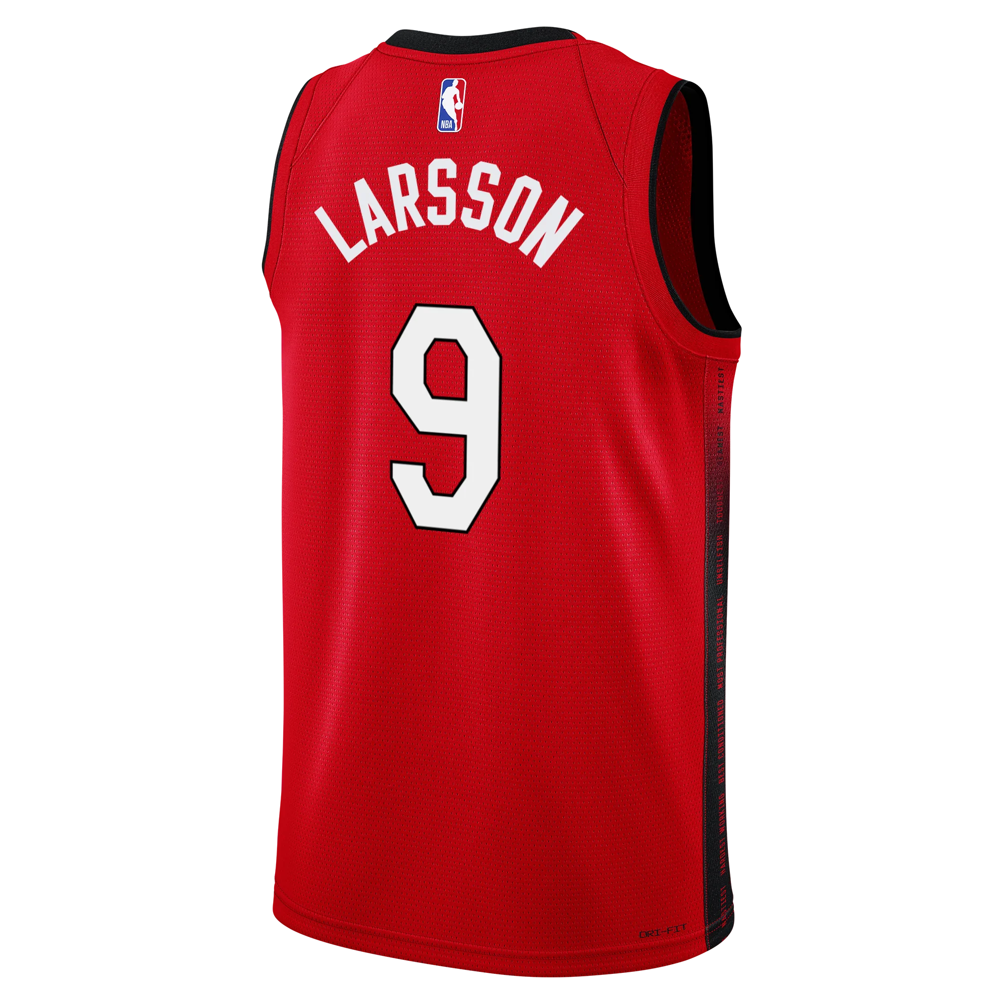 Pelle Larsson Nike HEAT Culture: Blood Red Swingman Jersey - Image 2
