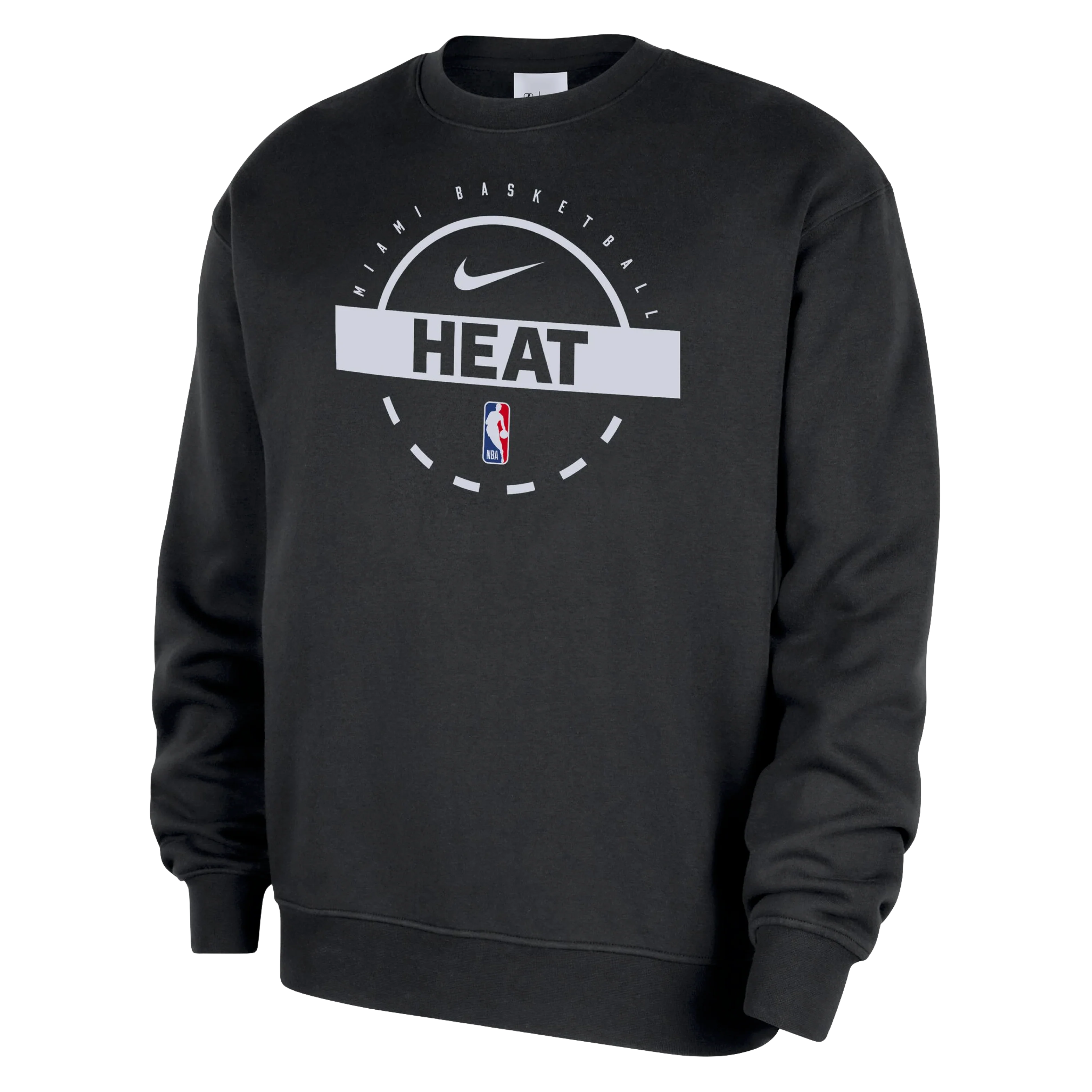 Nike Miami HEAT 2025-26 On-Court Practice Crewneck - Image 4