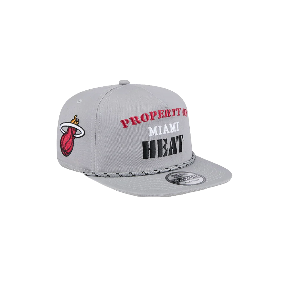New Era Miami HEAT Property Snapback - Image 5