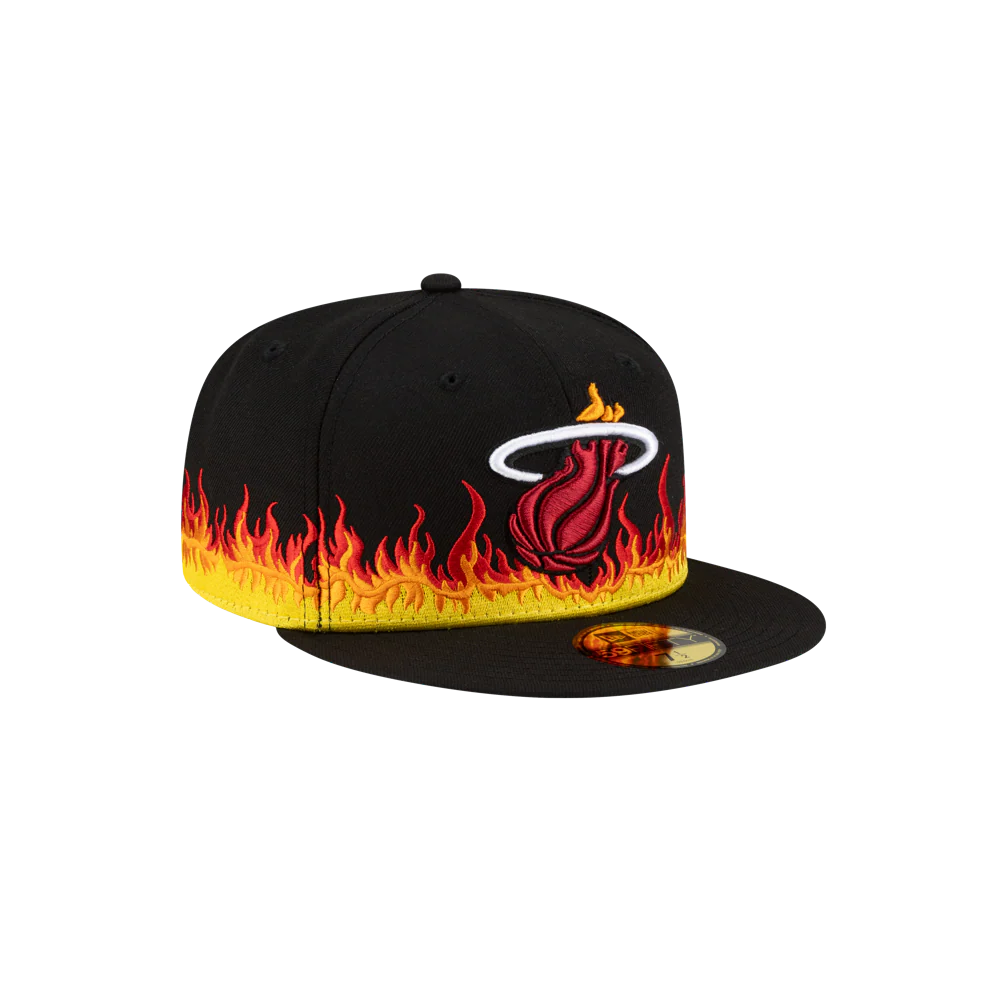 Court Culture Miami HEAT "Red Inferno" Fitted Hat - Image 5