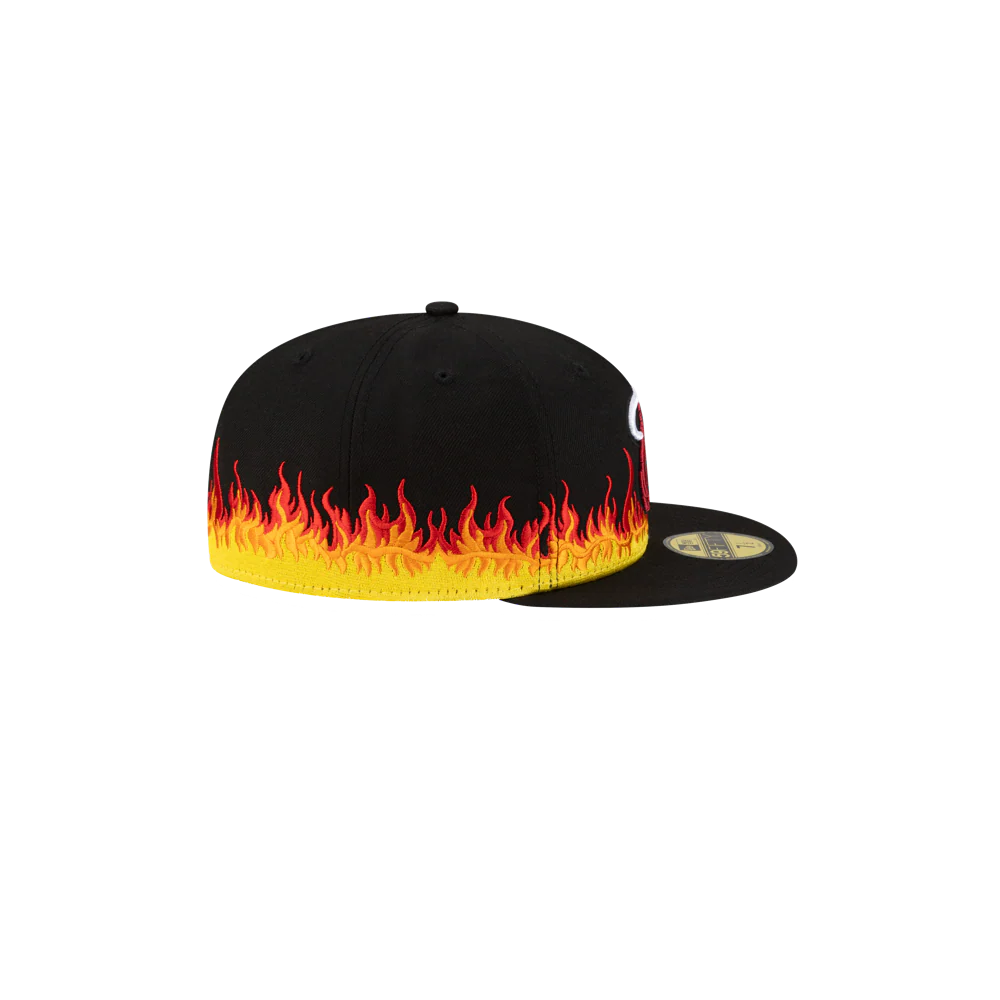 Court Culture Miami HEAT "Red Inferno" Fitted Hat - Image 6