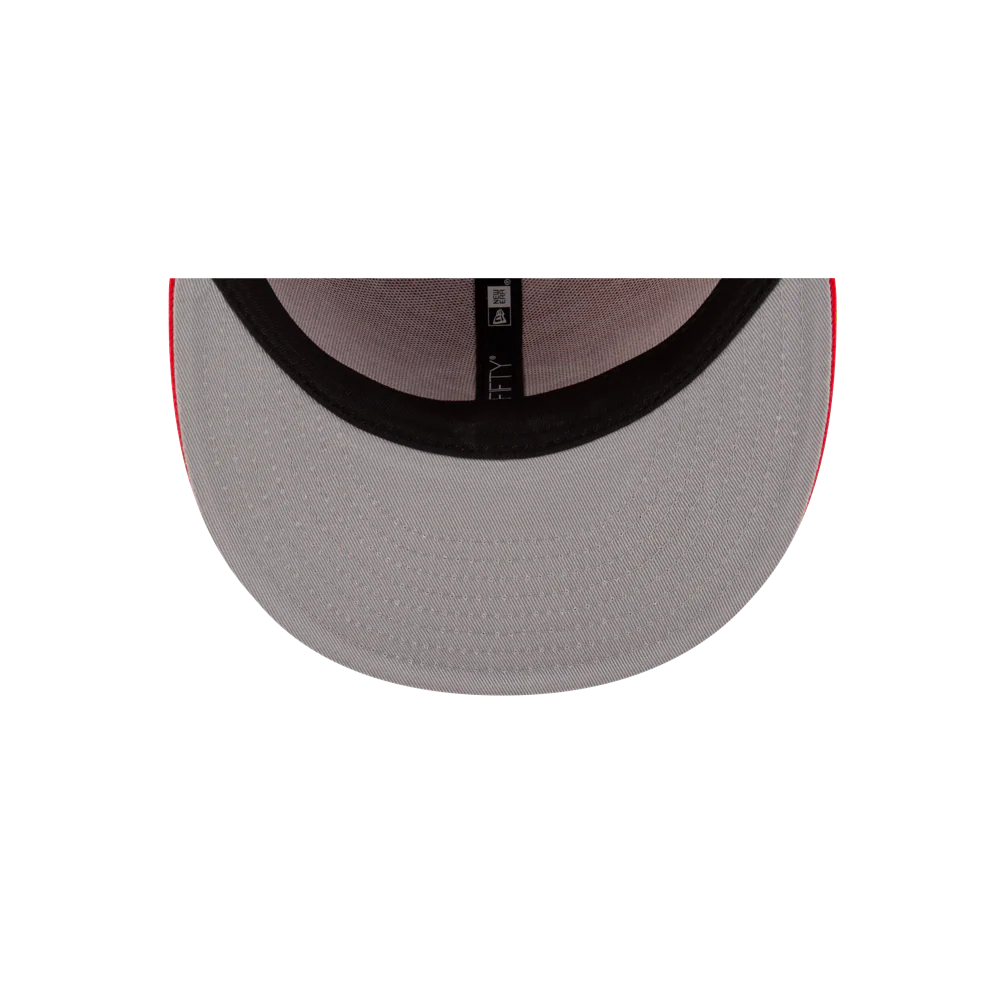 Court Culture Blood Red Corduroy Snapback - Image 6