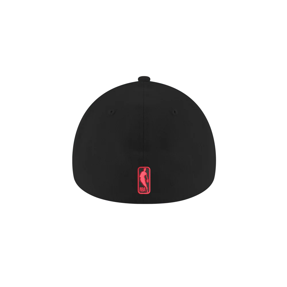 New Era Miami HEAT Red Logo Flex Fit Hat - Image 2