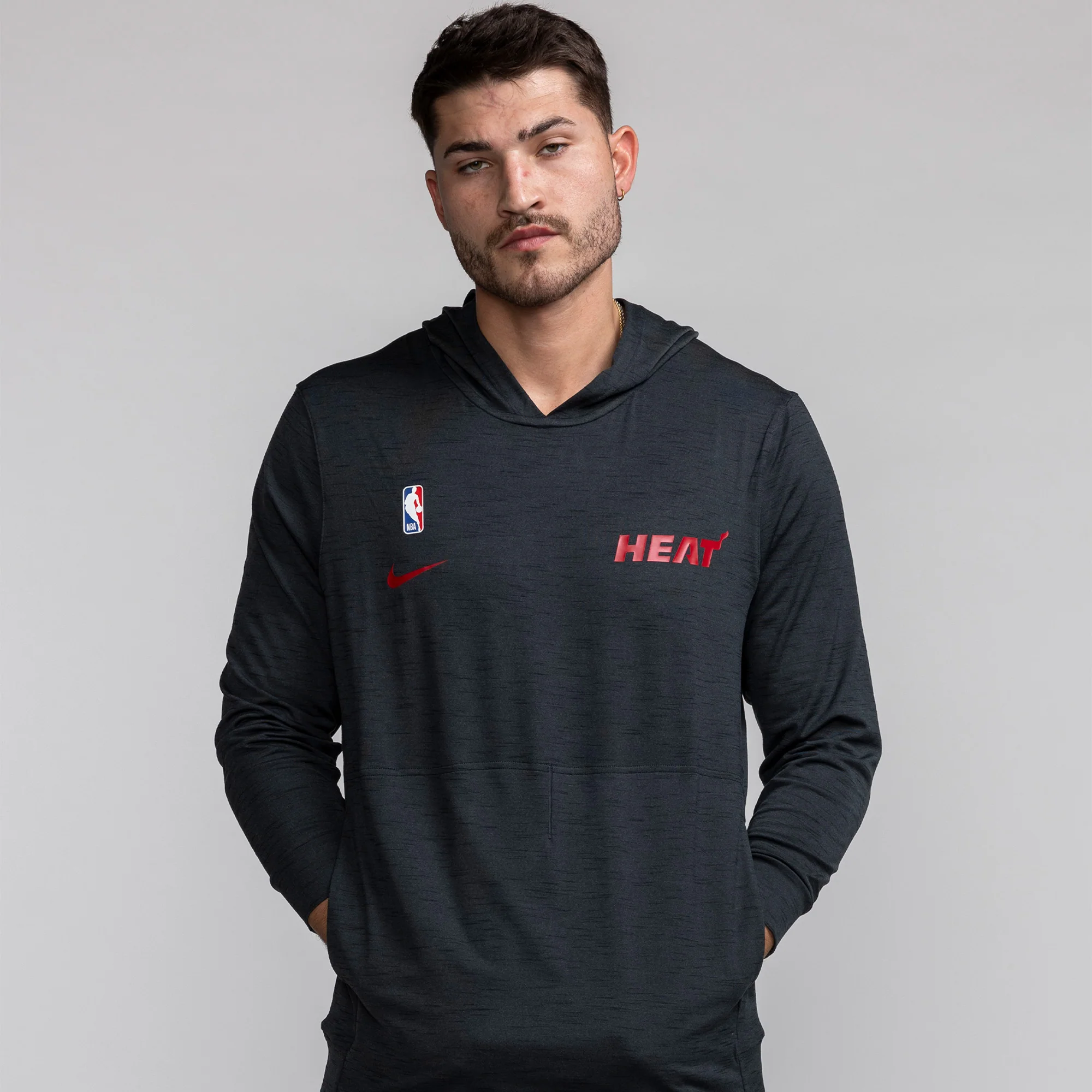 Nike Miami HEAT Lightweight Pullover Hoodie - Image 3