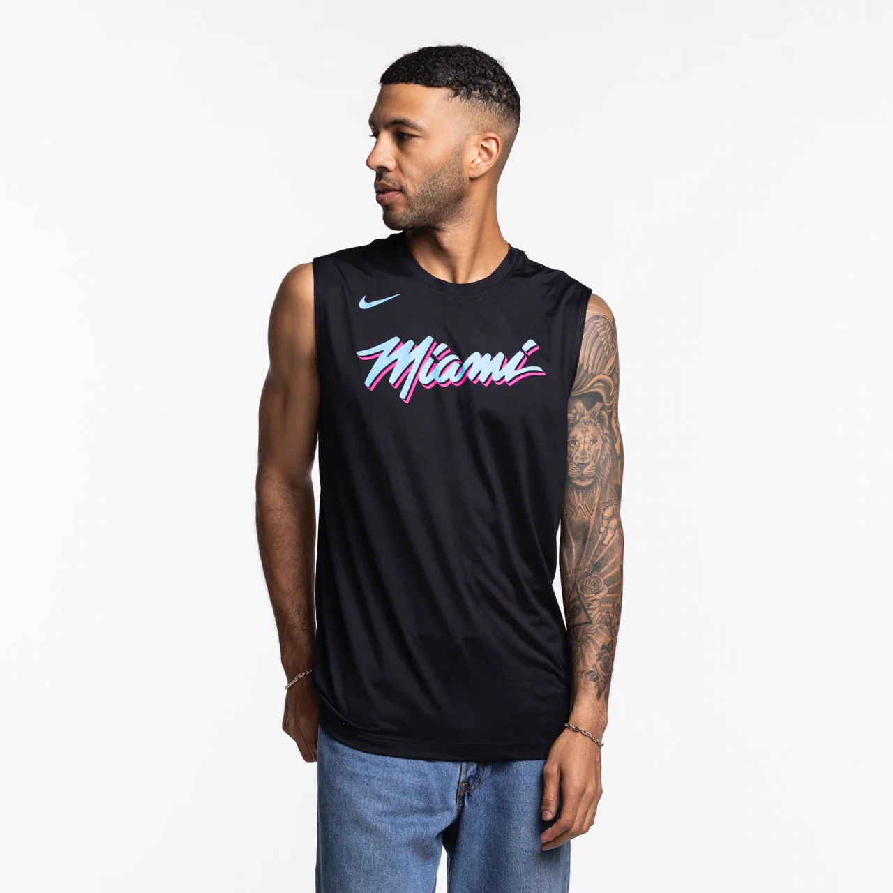 Nike Miami HEAT Original Vice Nights Sleeveless Tee
