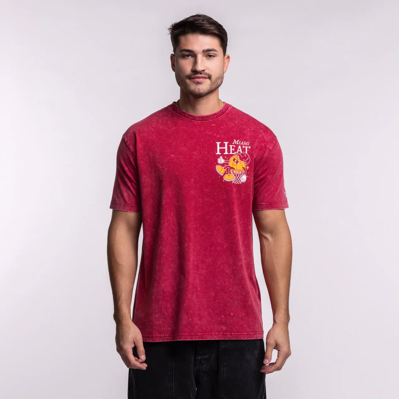 New Era Miami HEAT Ball Character Tee