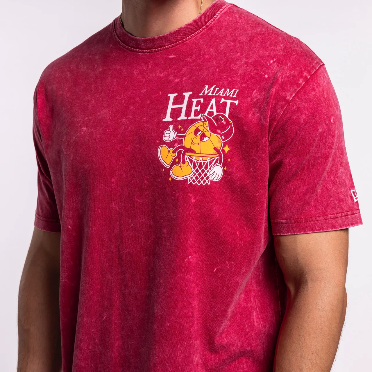 New Era Miami HEAT Ball Character Tee - Image 3
