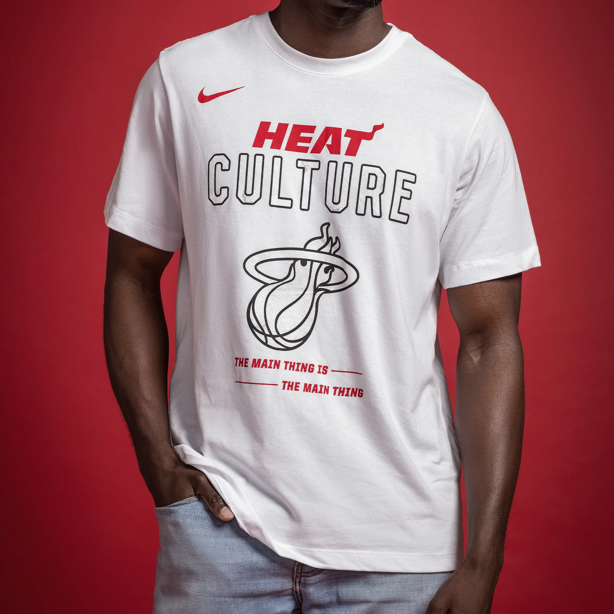 Nike HEAT Culture Legend White Tee - Image 2