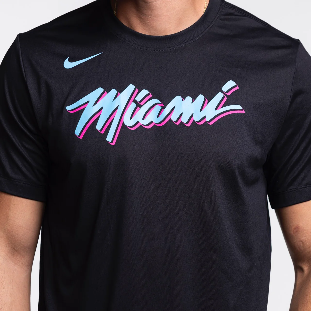 Nike Miami HEAT Original Vice Nights Legend Tee - Image 2