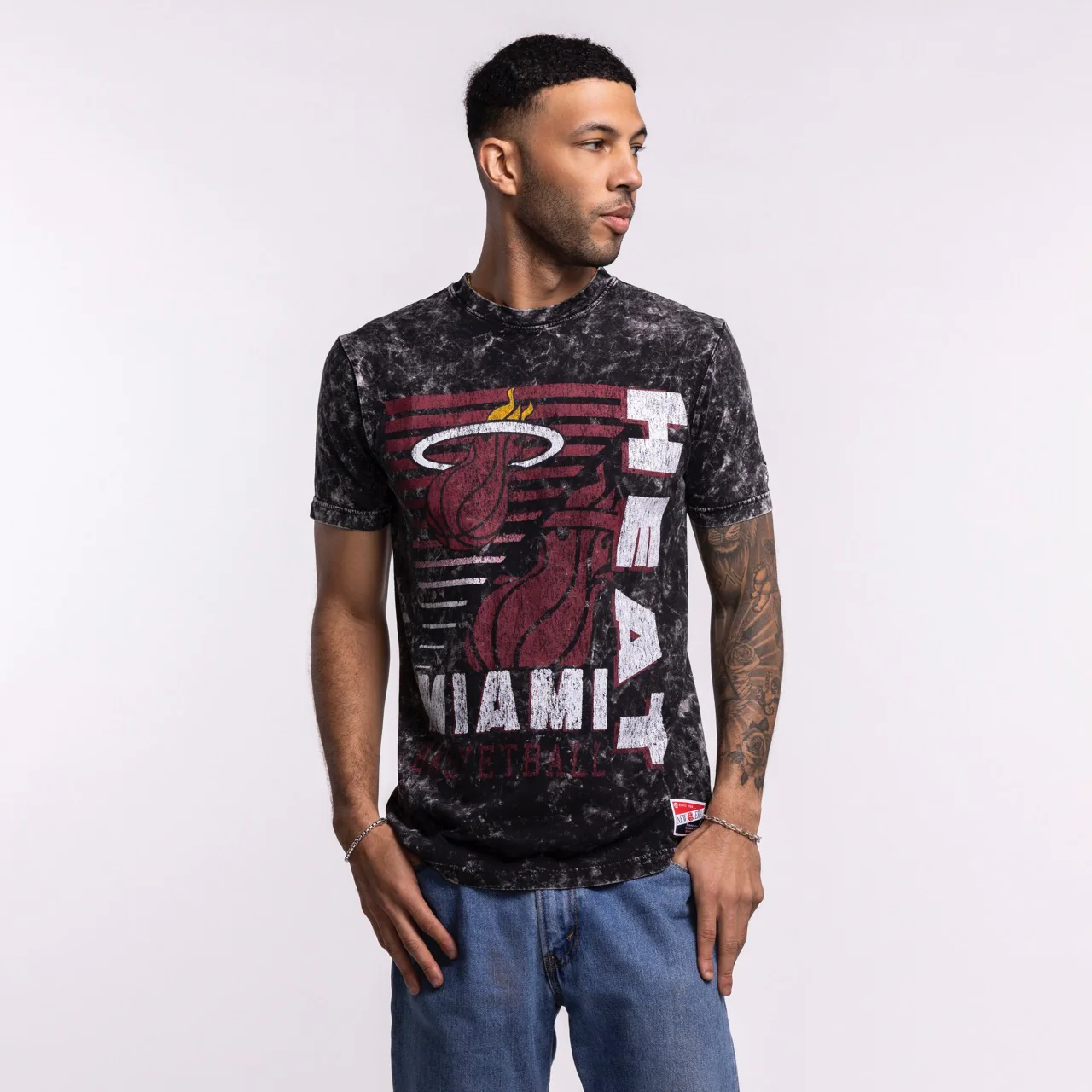 New Era Miami HEAT Mineral Washed Tee