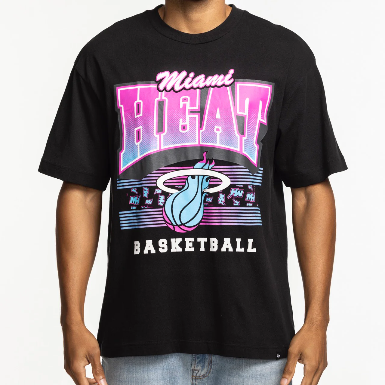 '47 Brand Miami HEAT Original Vice Nights Foundation Tee - Image 2