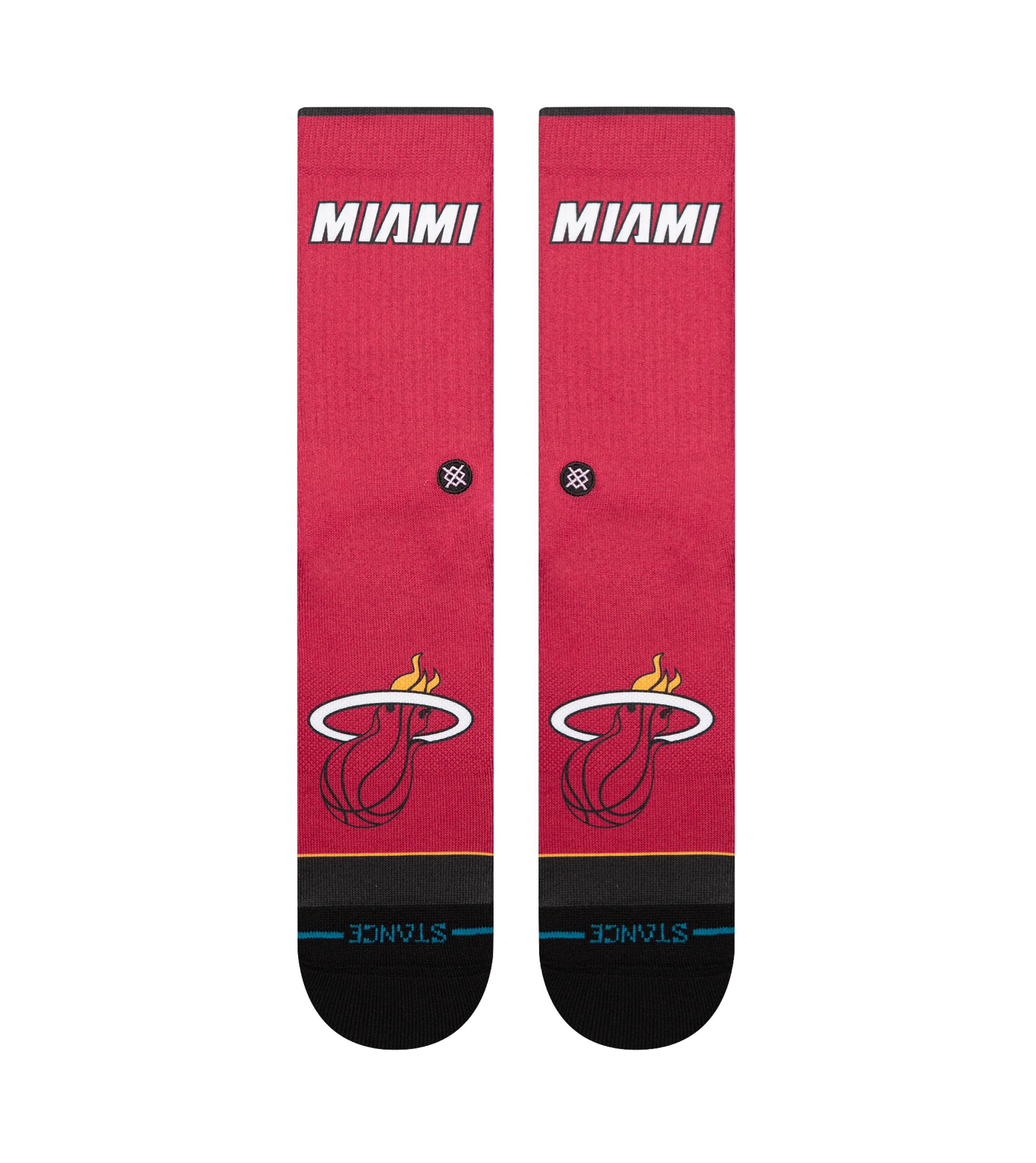 Stance Miami HEAT Statement Red Socks - Image 2