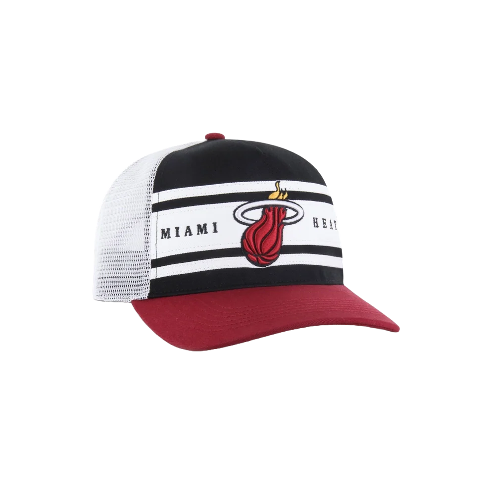 '47 Brand Miami HEAT Stripe Trucker Hitch Snapback - Image 3