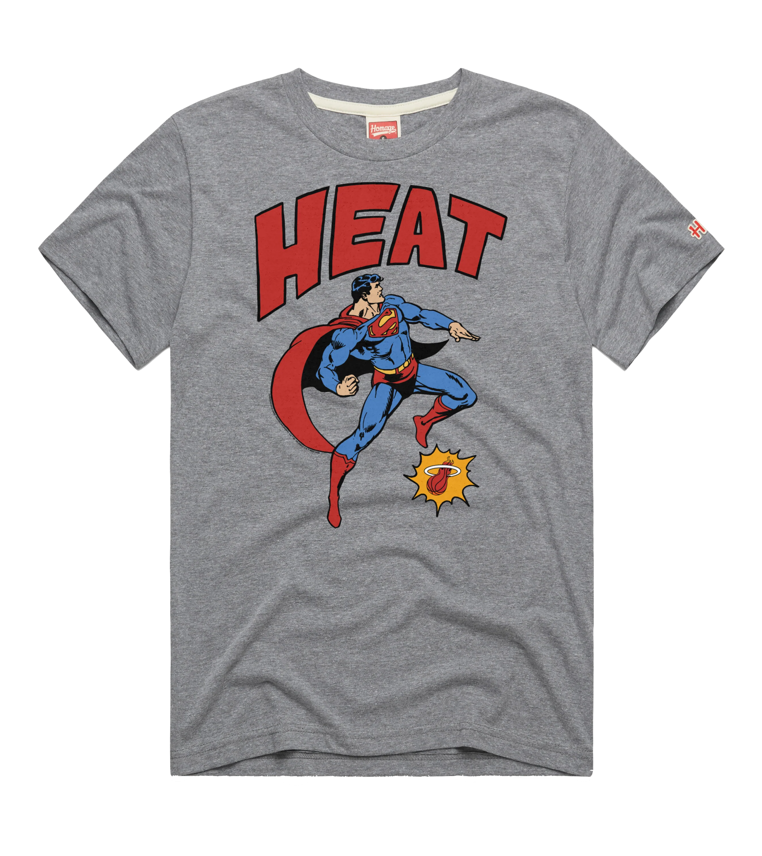 Homage Miami HEAT Superman Tee - Image 4