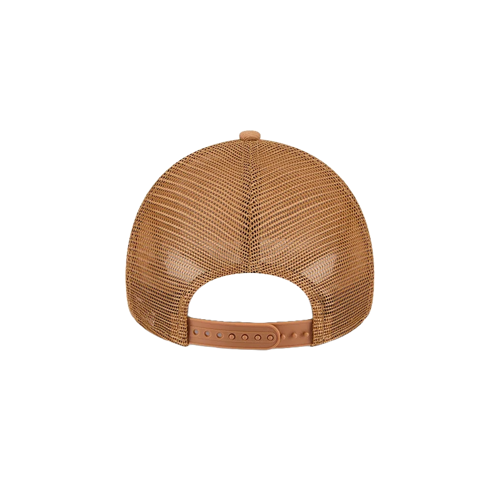 New Era Miami HEAT Tan Color Pack Trucker Dad Hat - Image 2