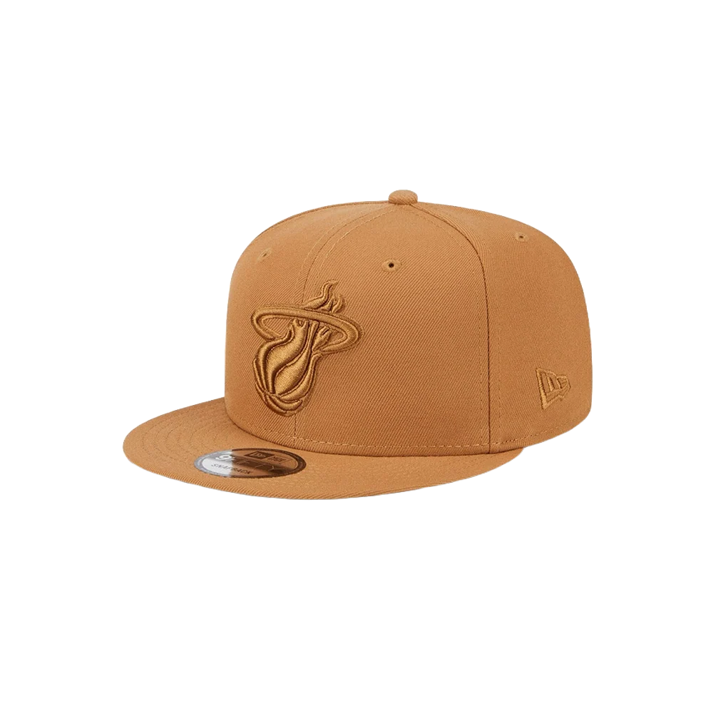 New Era Miami HEAT Tan Color Pack Snapback - Image 3