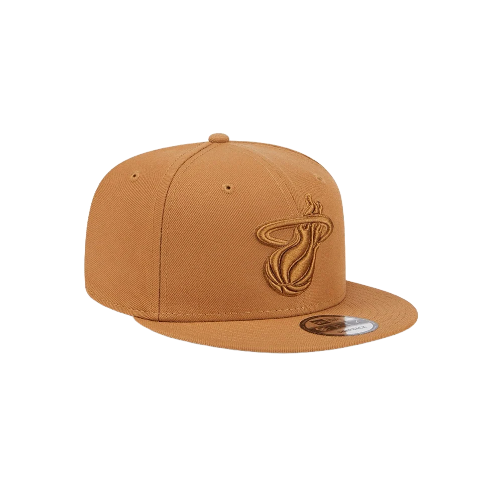 New Era Miami HEAT Tan Color Pack Snapback - Image 5