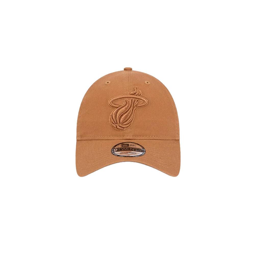 New Era Miami HEAT Tan Dad Hat