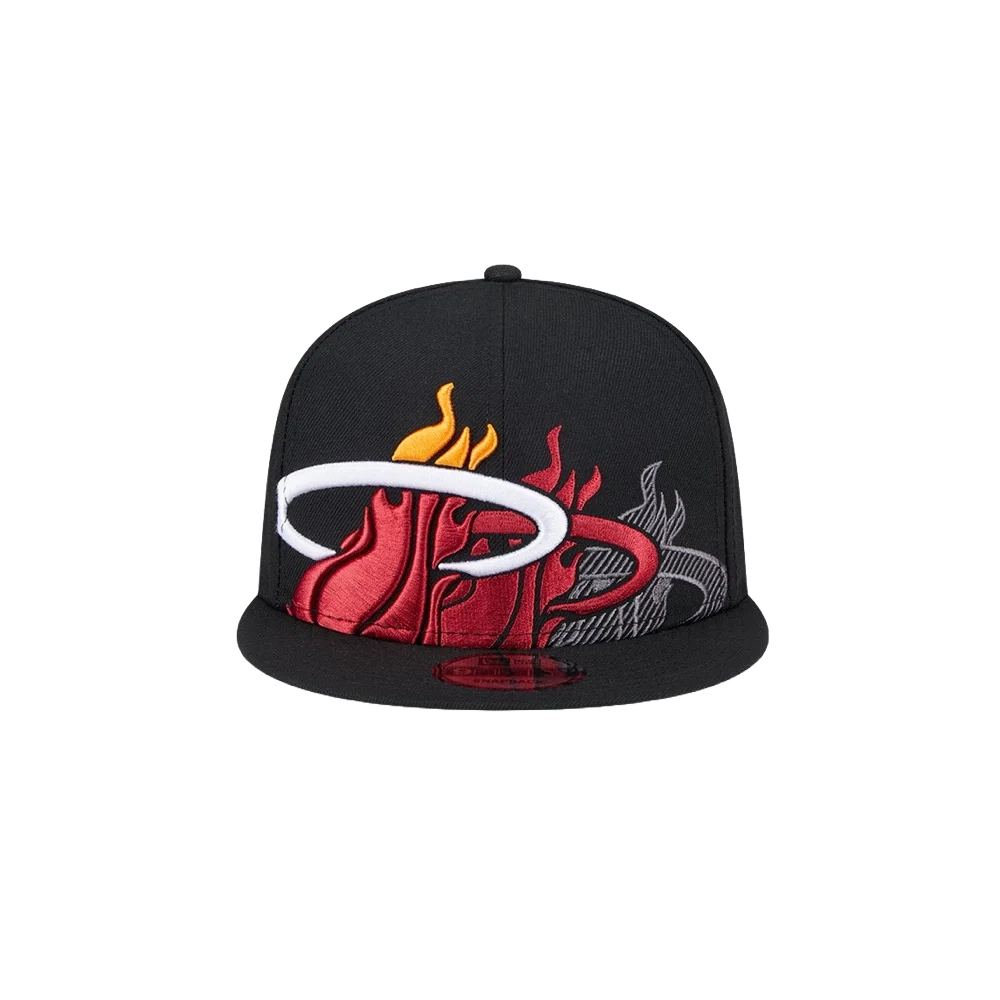New Era Miami HEAT Team Shadow Youth Snapback