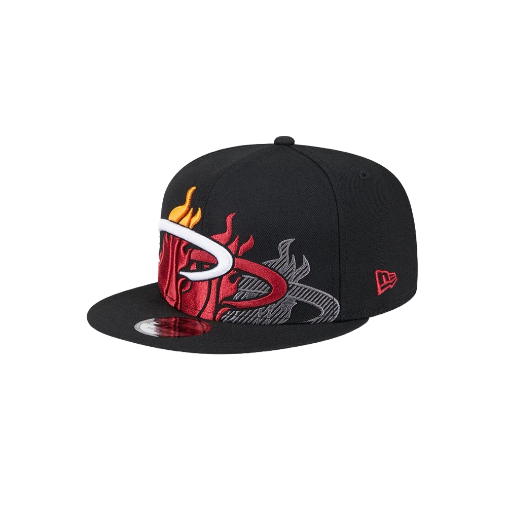 New Era Miami HEAT Team Shadow Youth Snapback - Image 3