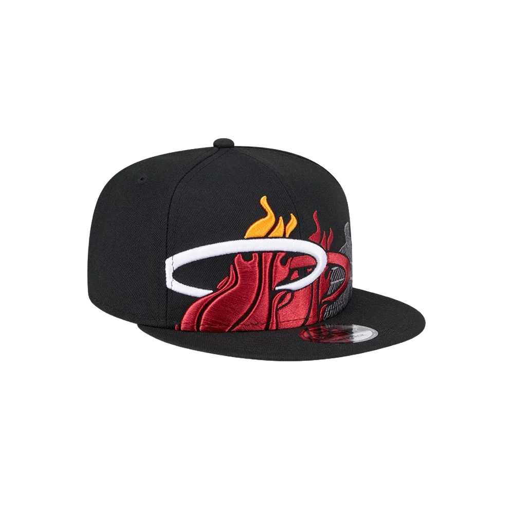 New Era Miami HEAT Team Shadow Youth Snapback - Image 5