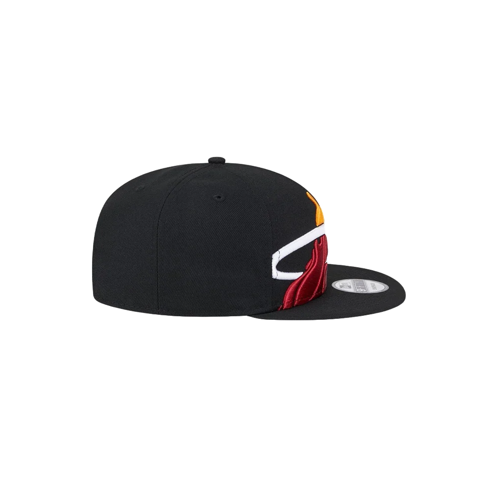 New Era Miami HEAT Team Shadow Youth Snapback - Image 6