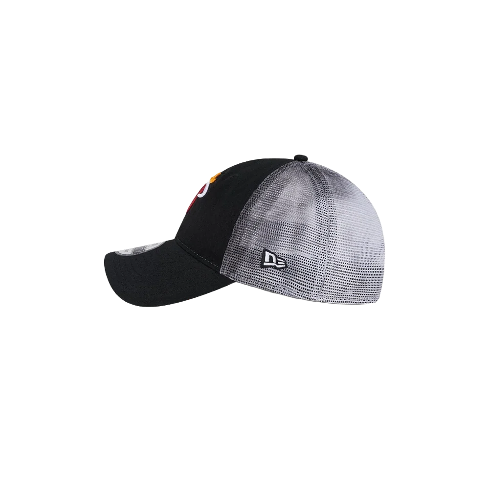 New Era Miami HEAT Team Slick Trucker Dad Hat - Image 4