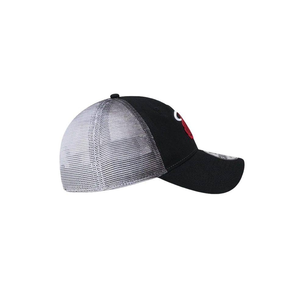 New Era Miami HEAT Team Slick Trucker Dad Hat - Image 6