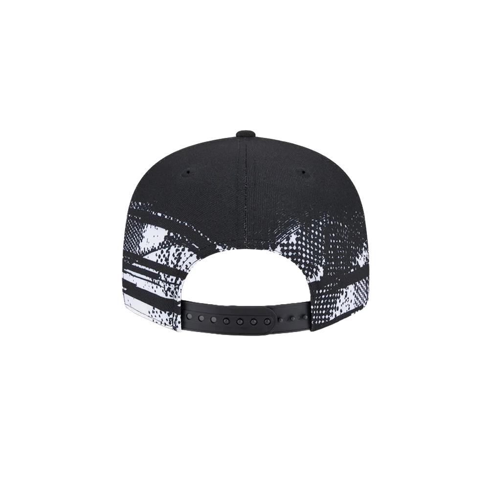 New Era Miami HEAT 2024 Tipoff Black and White Snapback - Image 2