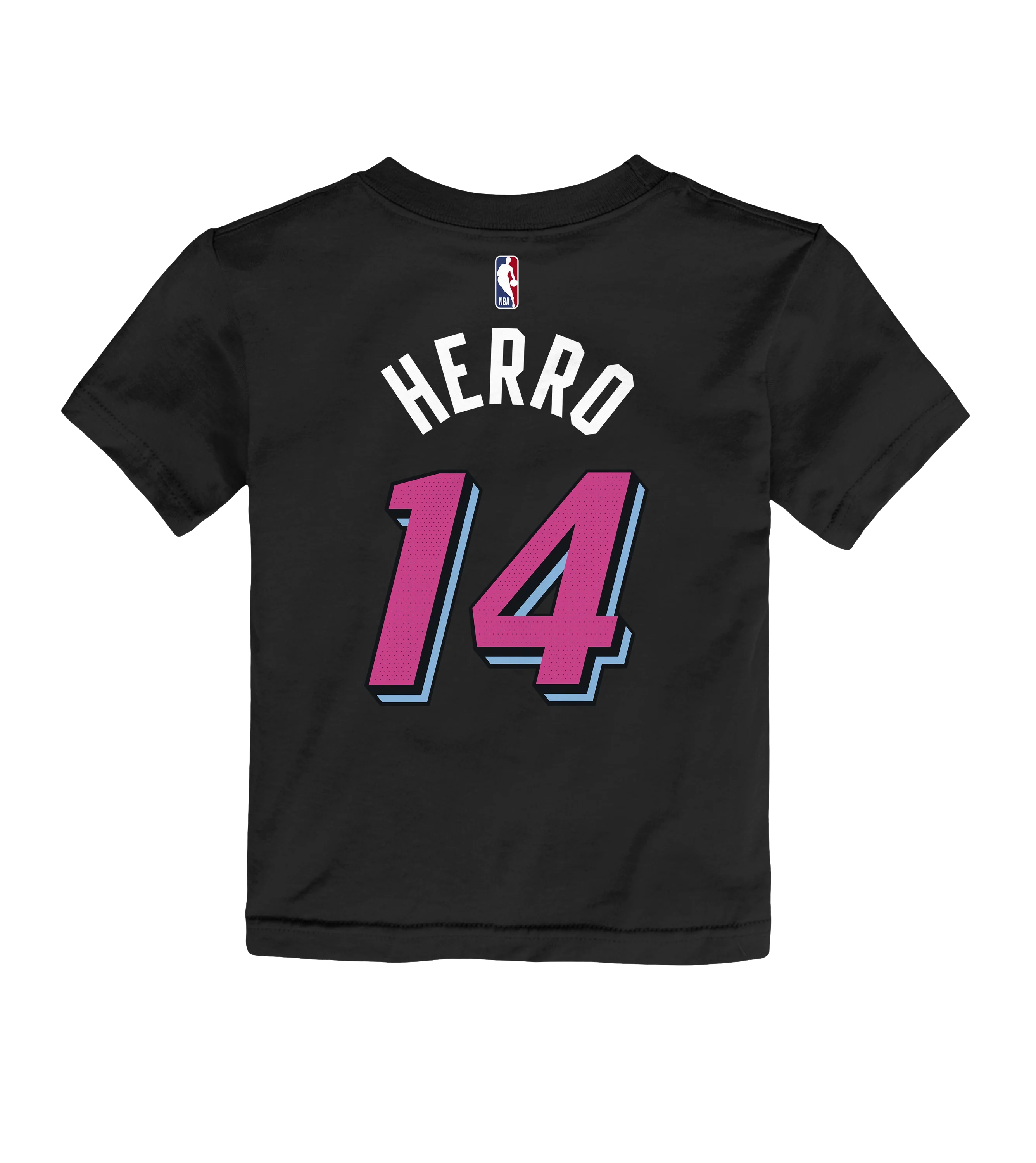 Tyler Herro Nike Original Vice Nights Kids Name & Number Tee - Image 2