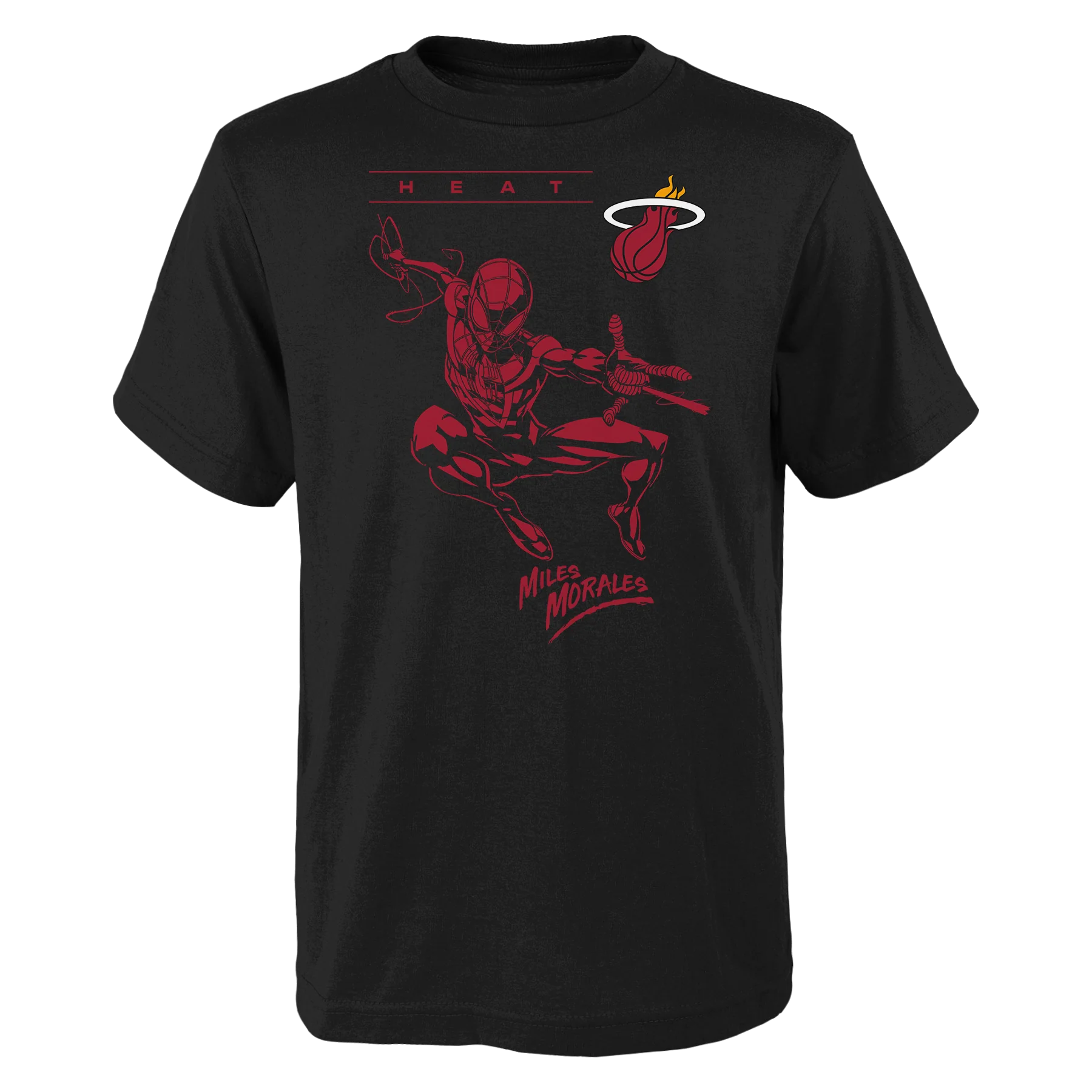 Miami HEAT Miles Morales Spiderman Toddler Tee