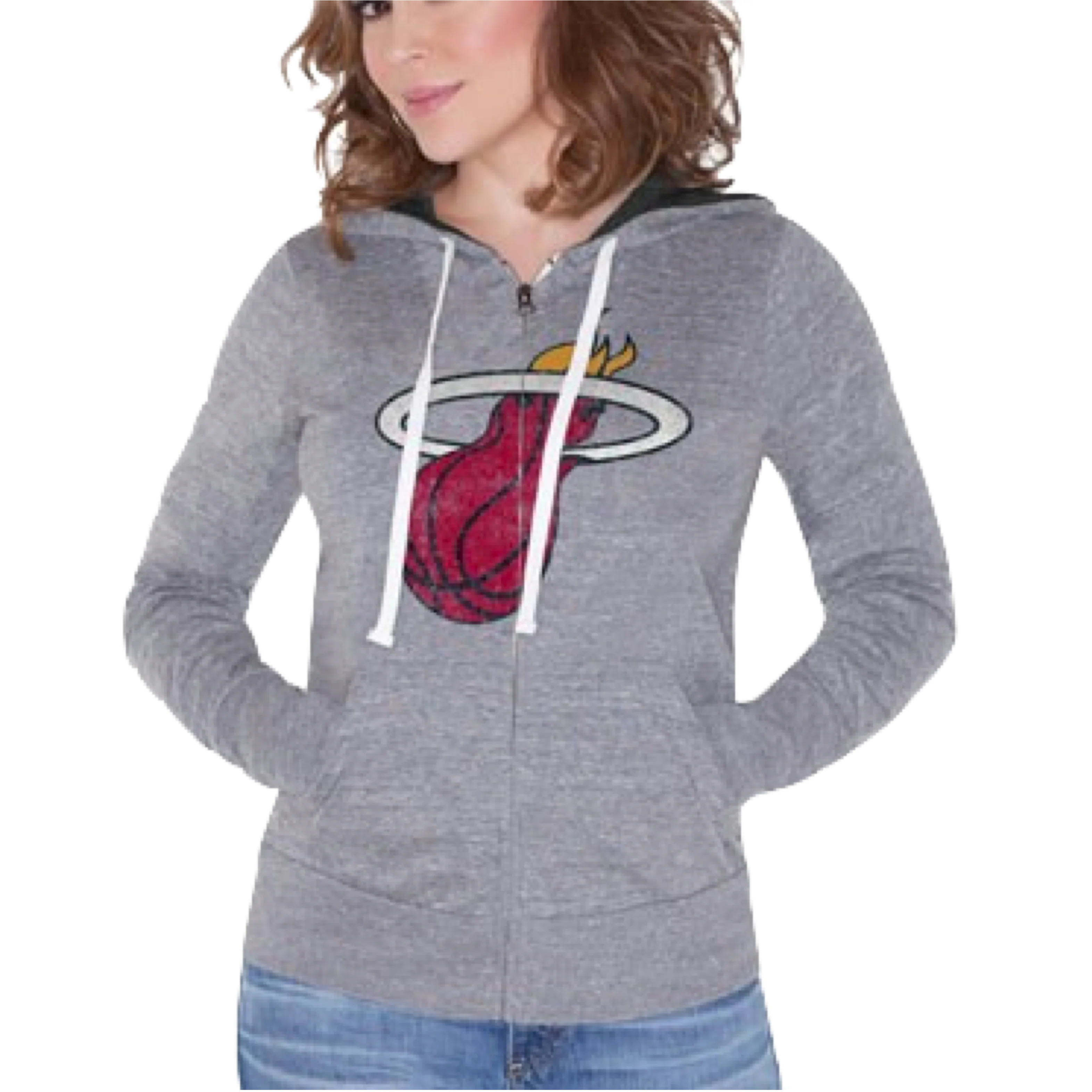 Touch by Alyssa Milano Miami HEAT Ladies Teagan Hoodie