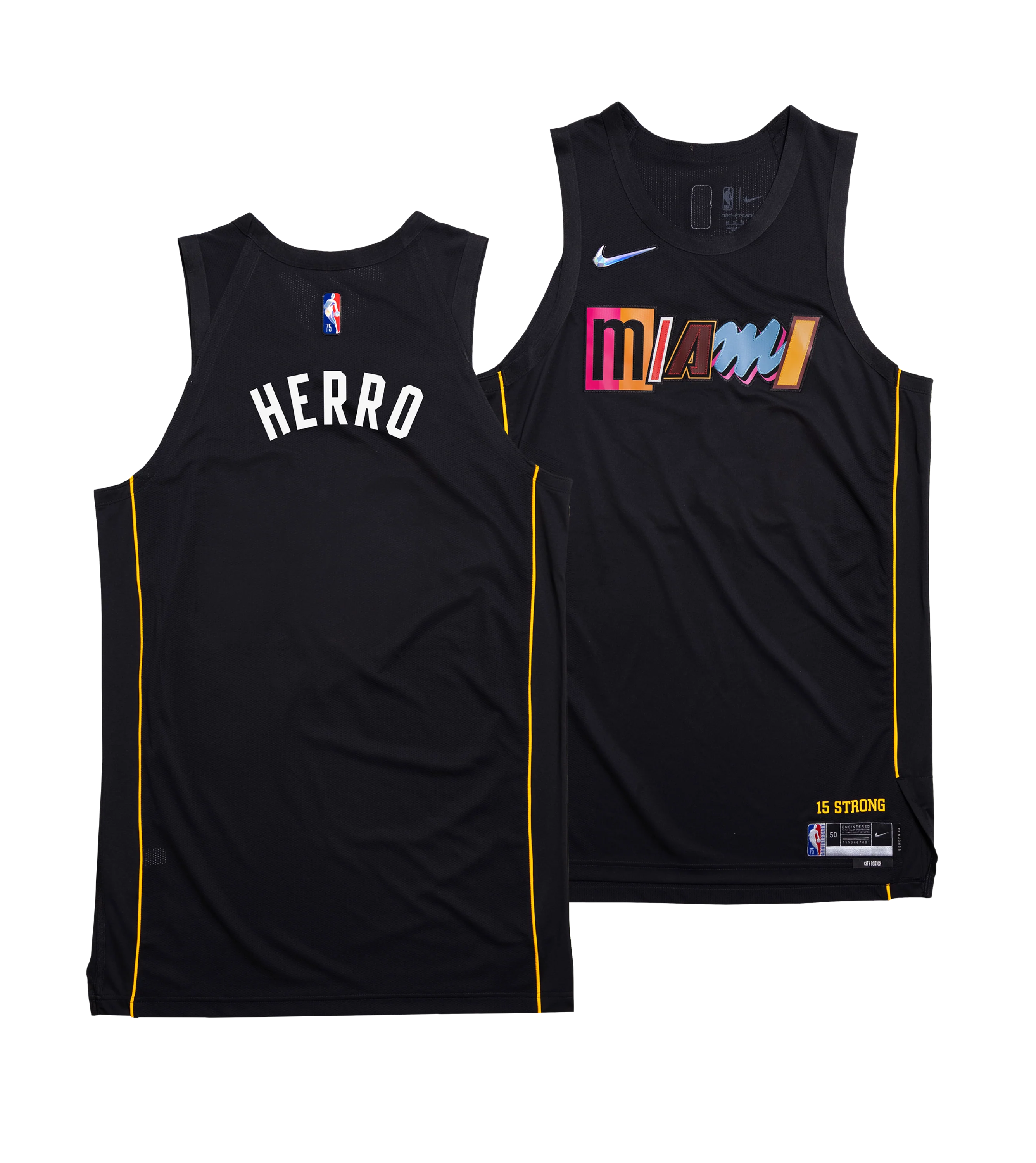 Tyler Herro Nike Miami HEAT Mashup Swingman Jersey - Custom Number Style