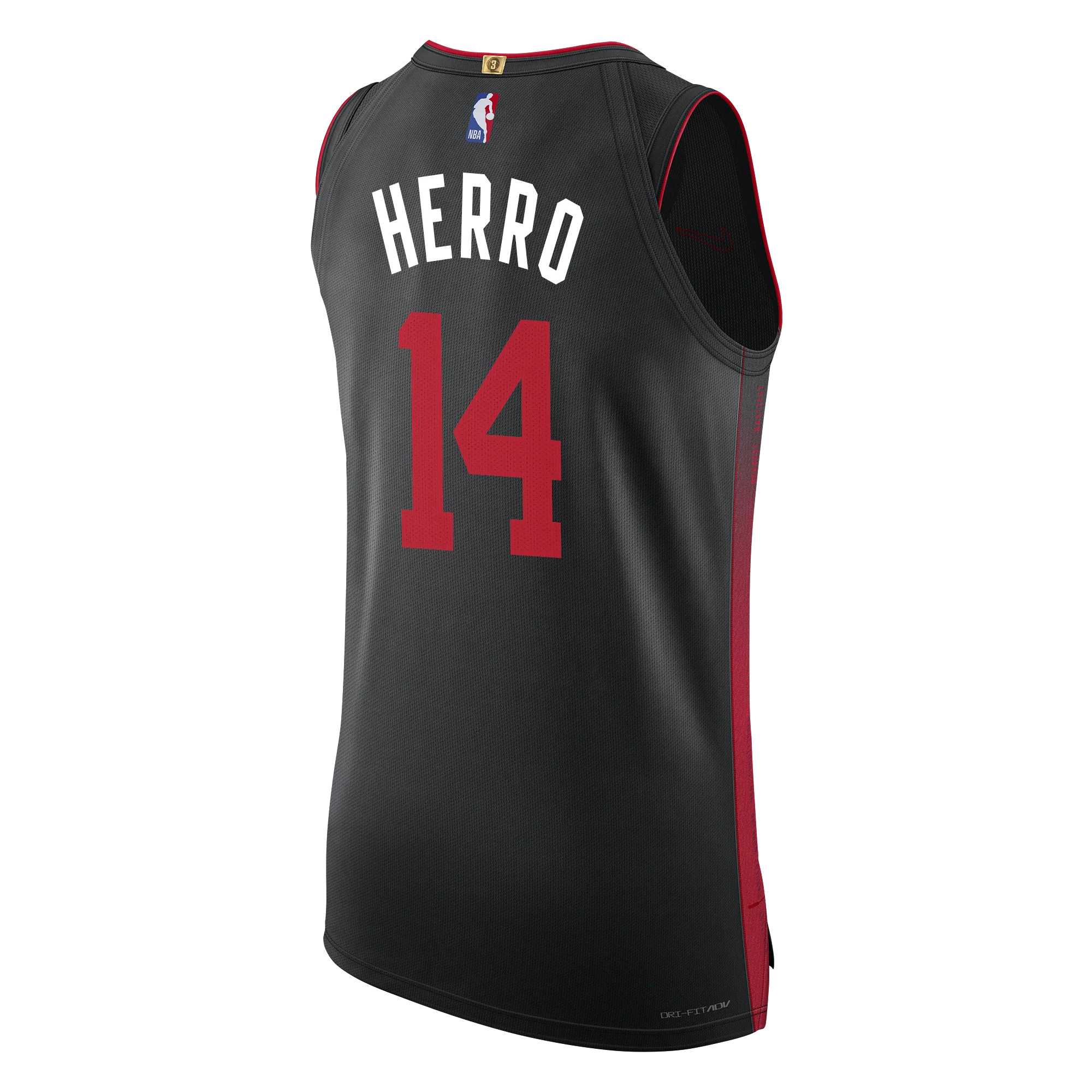 Tyler Herro Nike HEAT Culture Authentic Jersey - Image 2