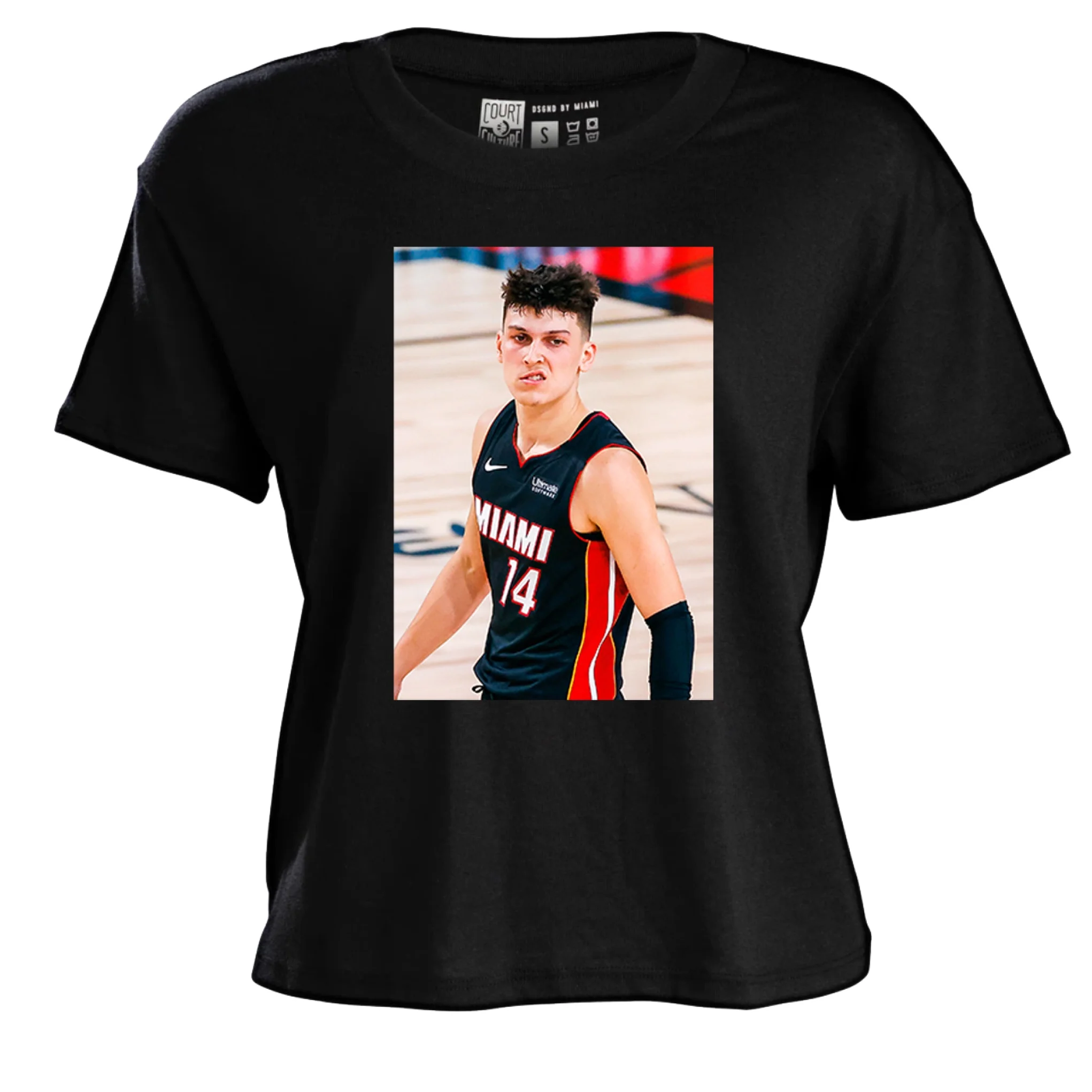 Court Culture Tyler Herro Snarl Women's Crop Tee