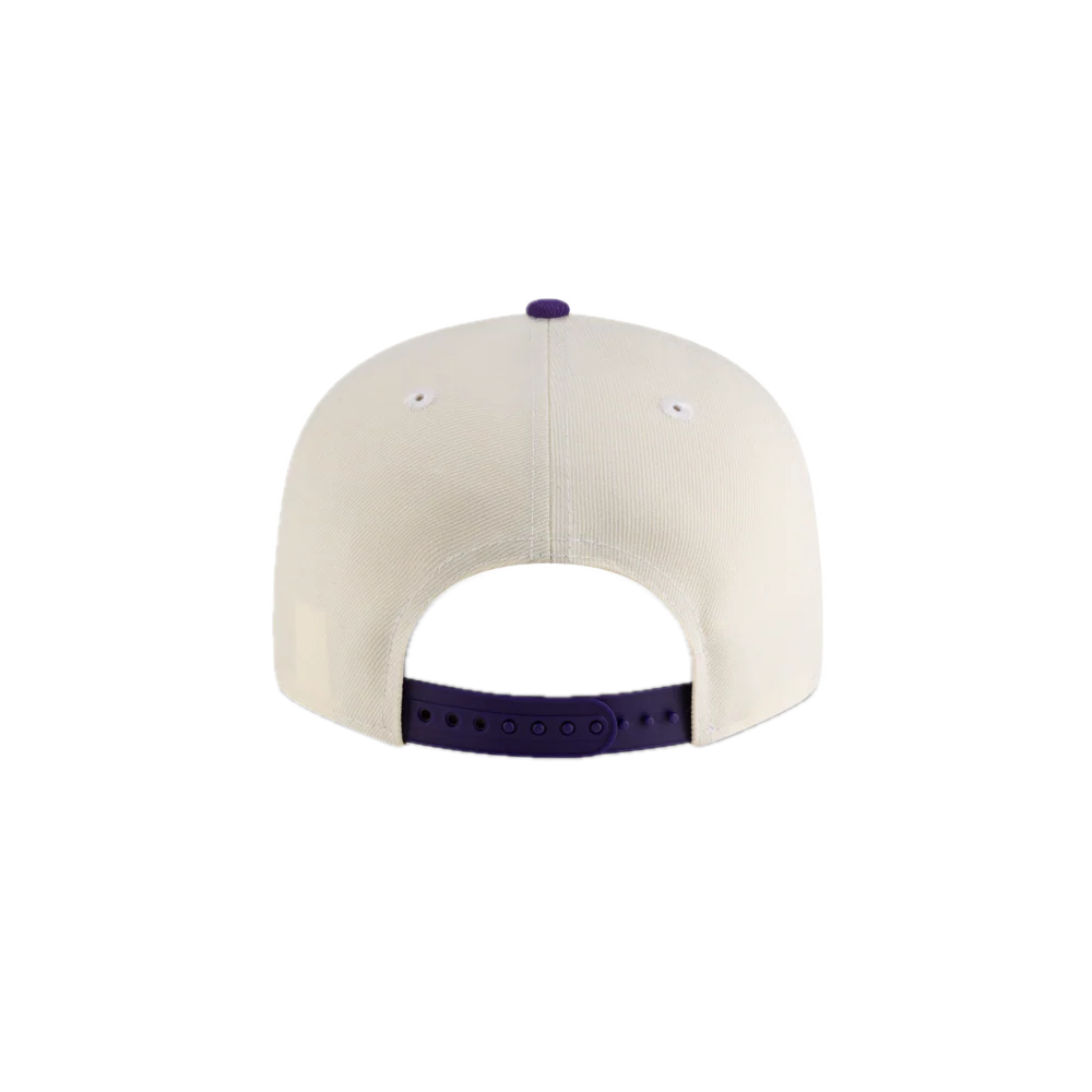 Tyler Herro New Era Cream Purple Snapback - Image 2