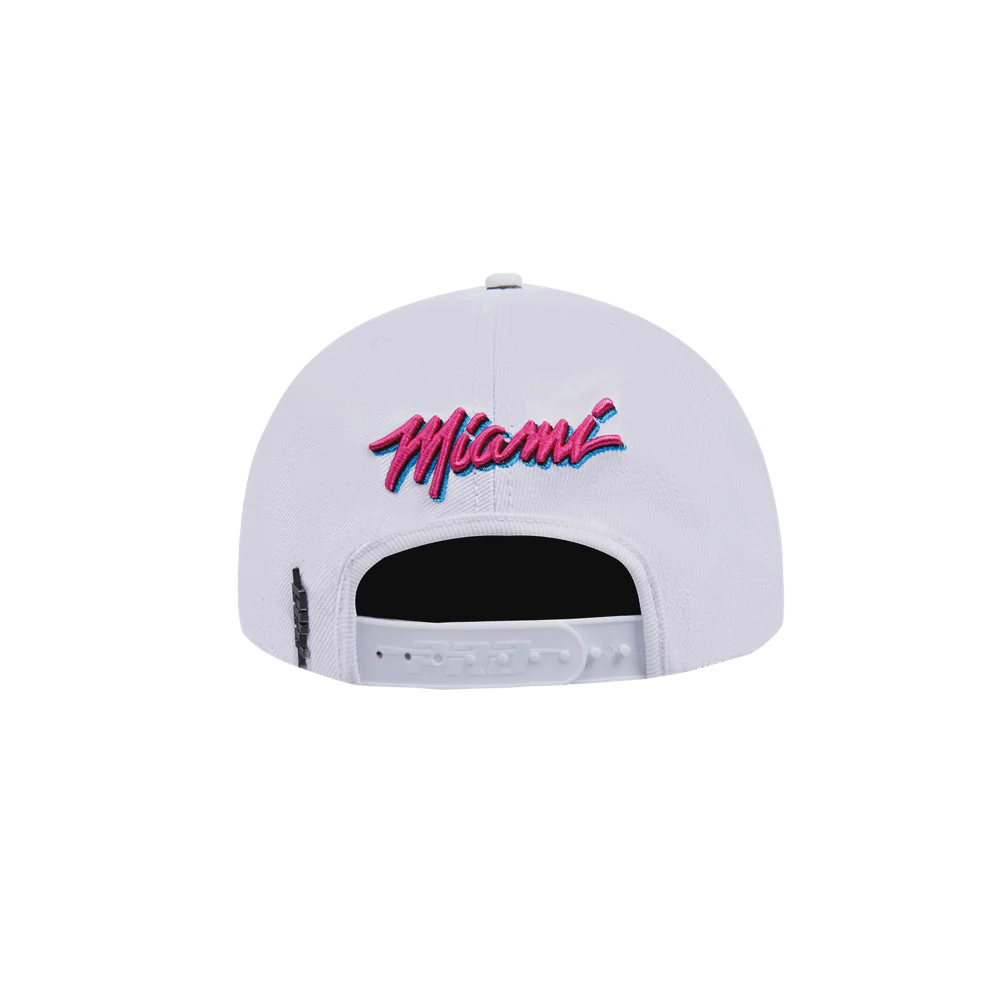 Pro Standard Miami HEAT Original Vice Logo Snapback - Image 2